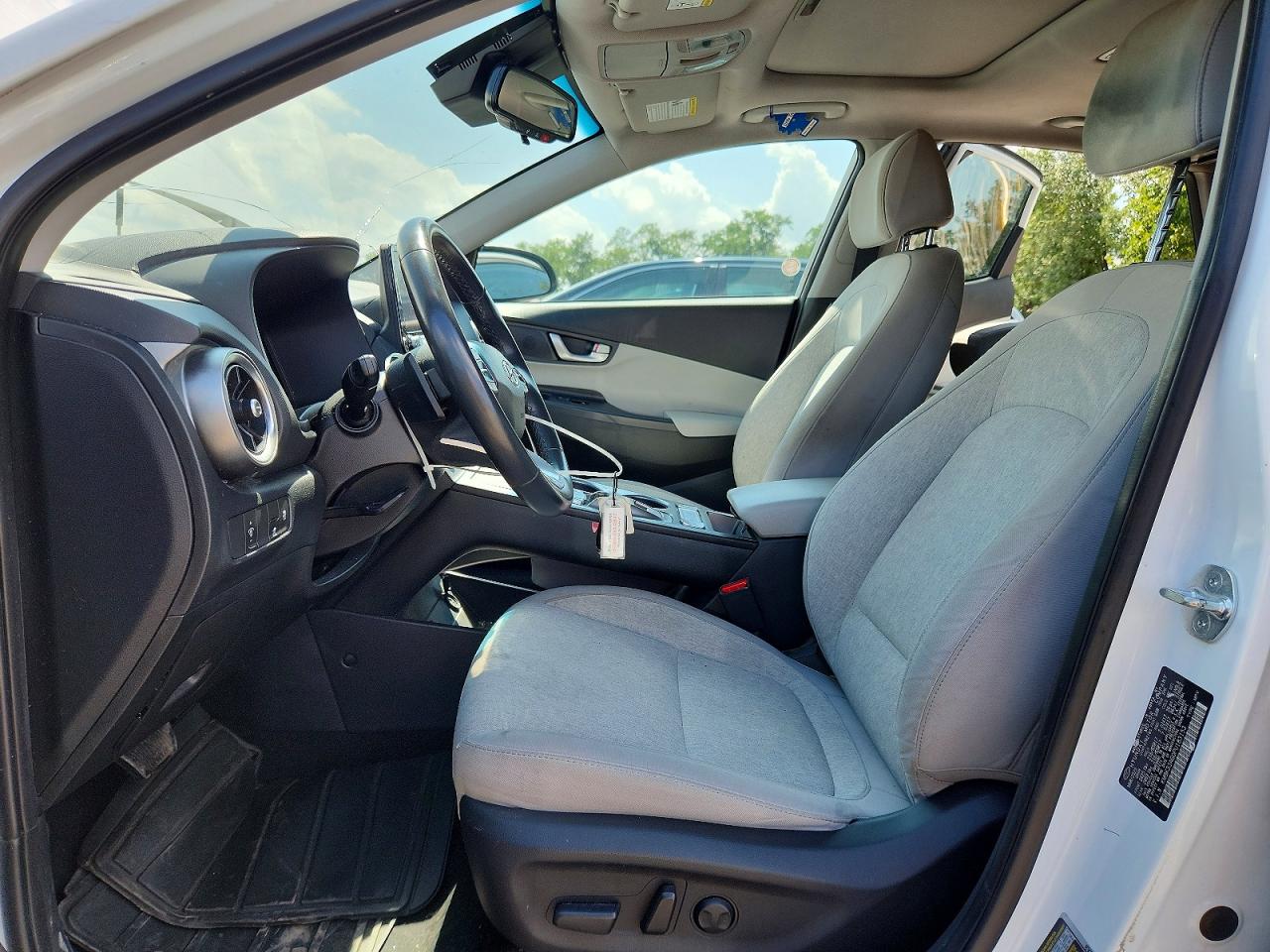 2023 Hyundai Kona Sel Белый vin: KM8K33AG0PU183153