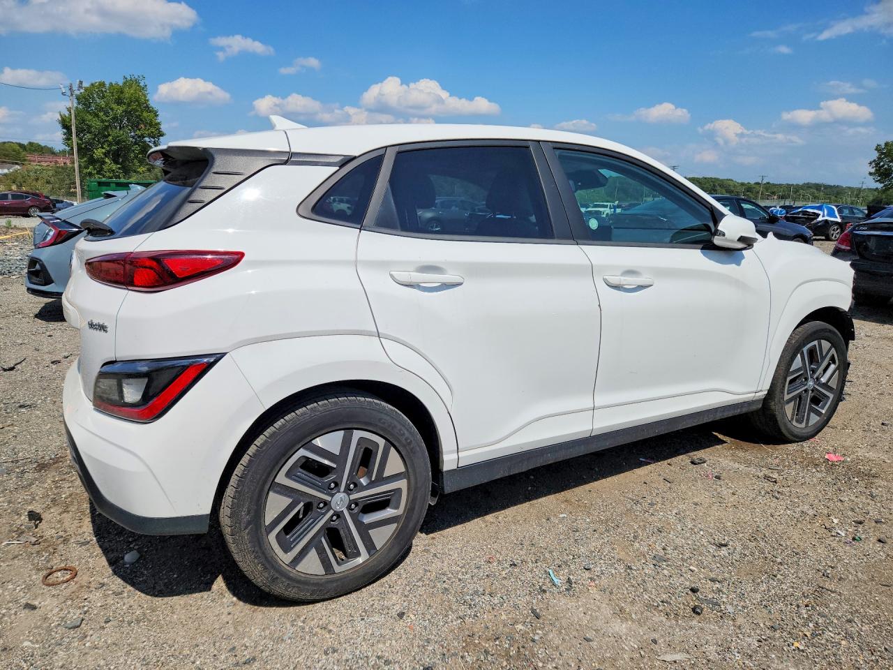 2023 Hyundai Kona Sel Белый vin: KM8K33AG0PU183153
