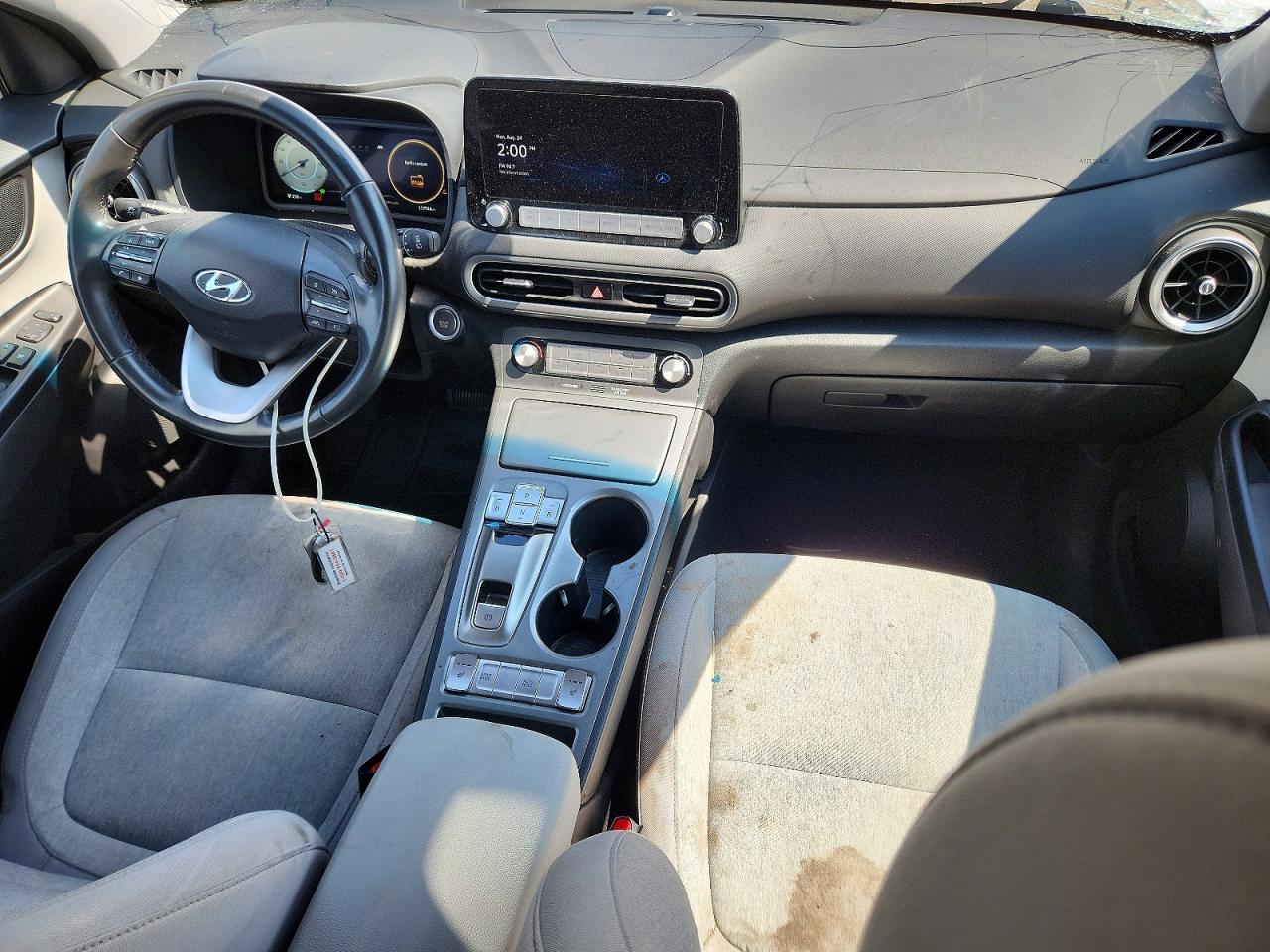 2023 Hyundai Kona Sel Белый vin: KM8K33AG0PU183153