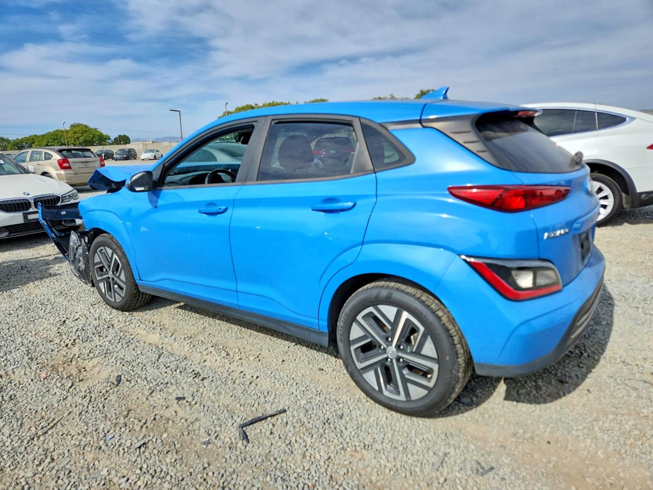 2022 Hyundai Kona Sel Blue vin: KM8K33AG8NU156148