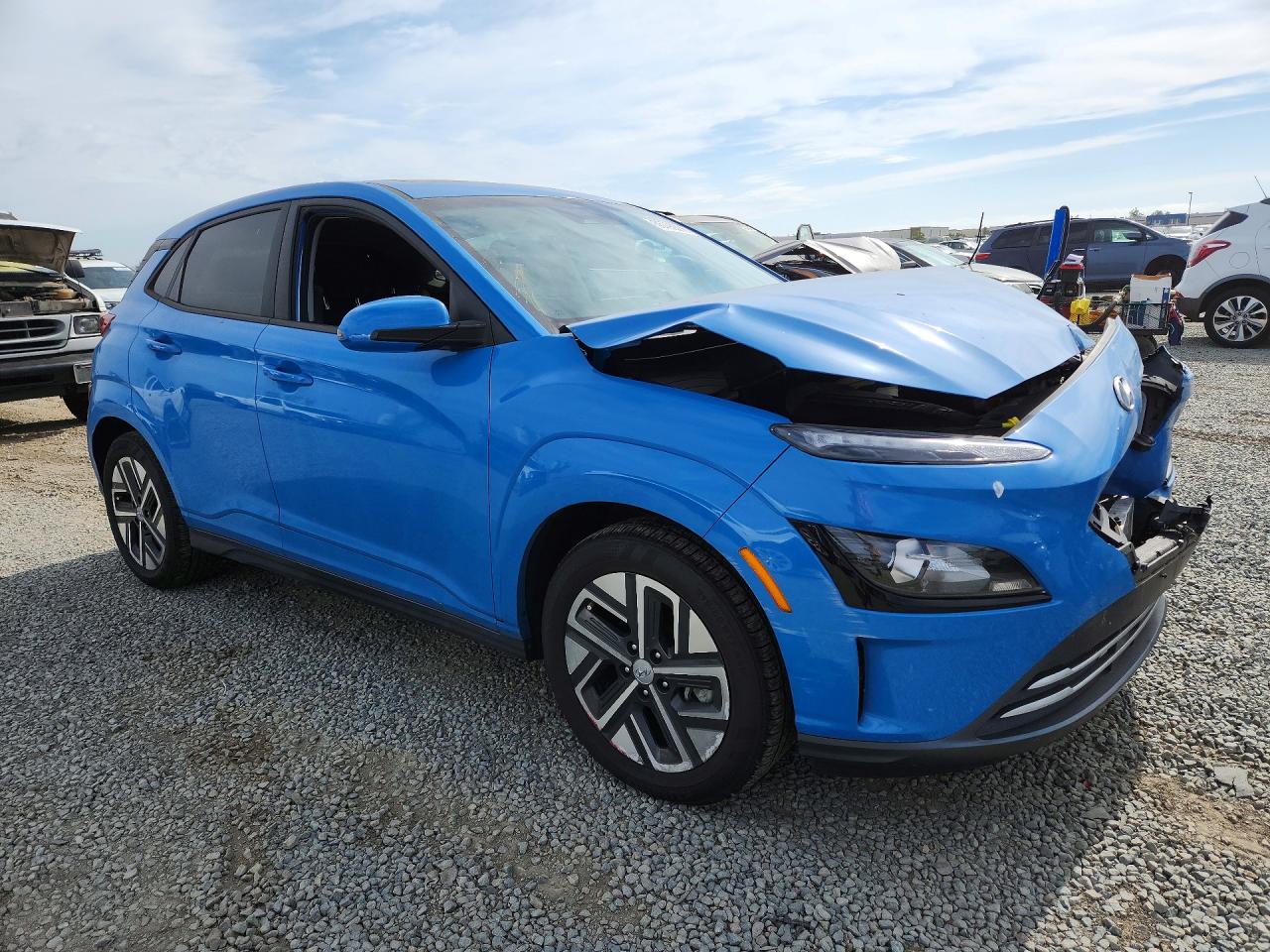 2022 Hyundai Kona Sel Blue vin: KM8K33AG8NU156148