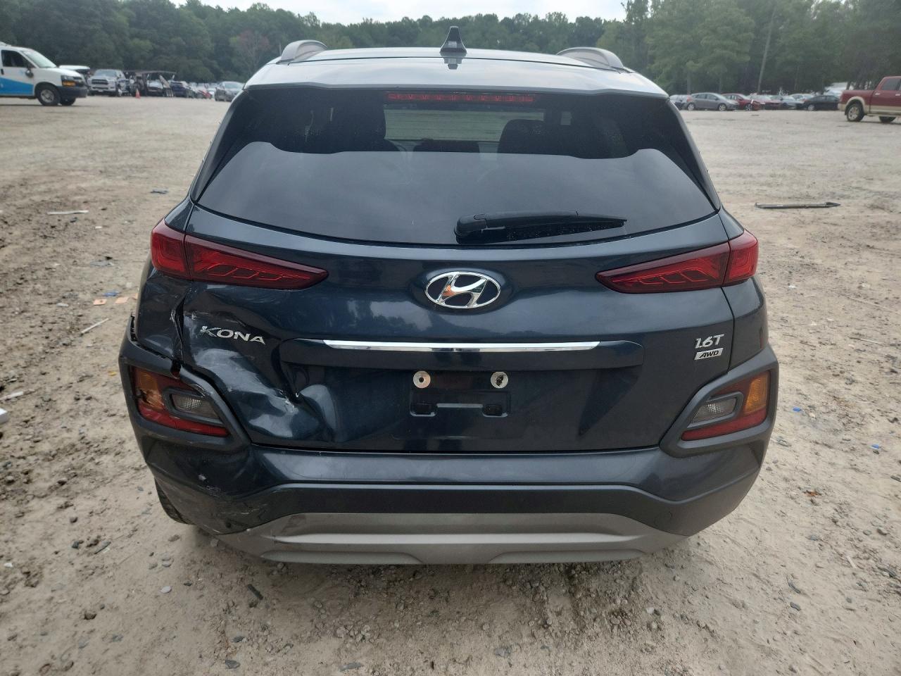 2020 Hyundai Kona Limited Gray vin: KM8K3CA50LU444211
