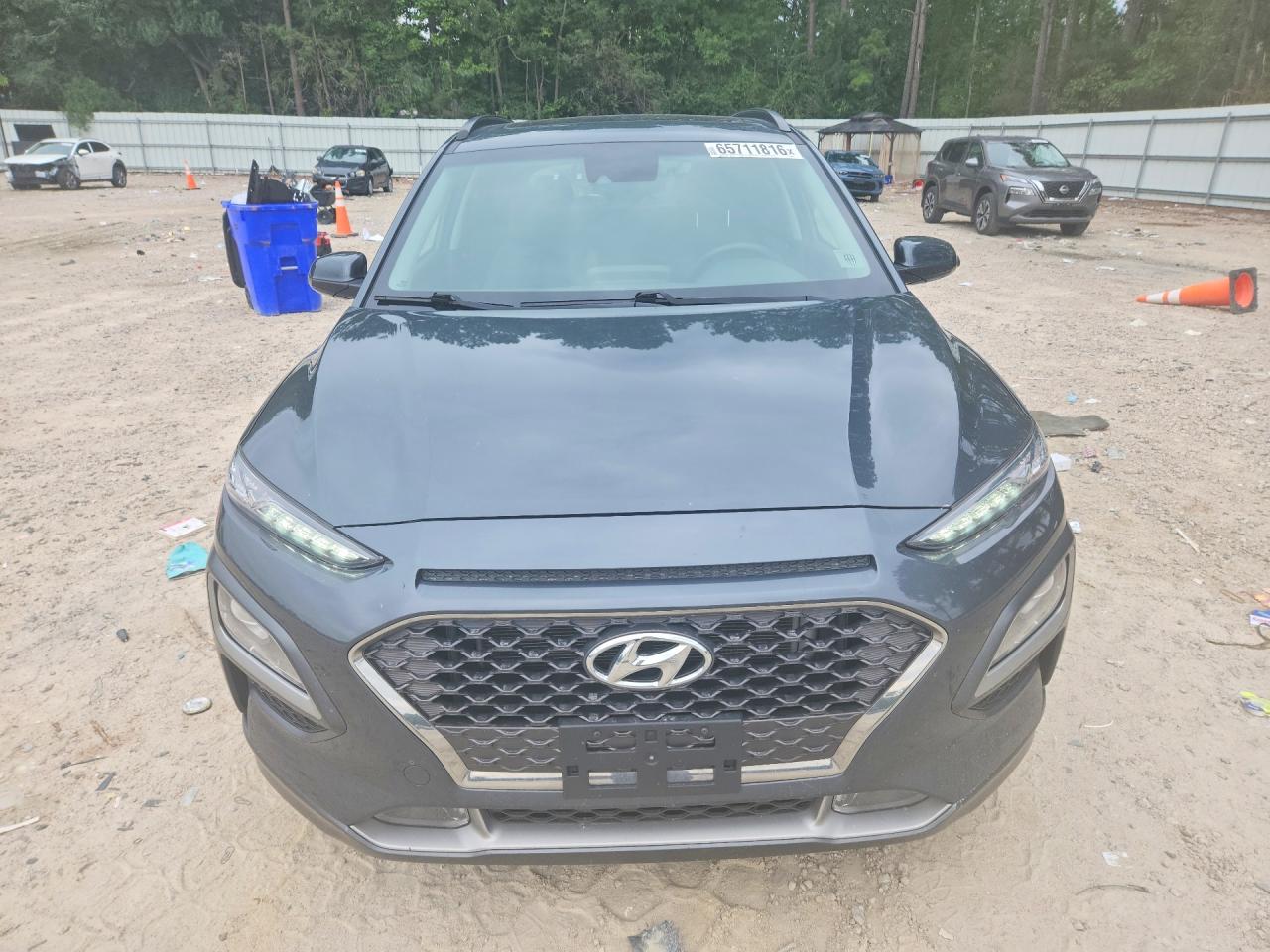 2020 Hyundai Kona Limited Gray vin: KM8K3CA50LU444211