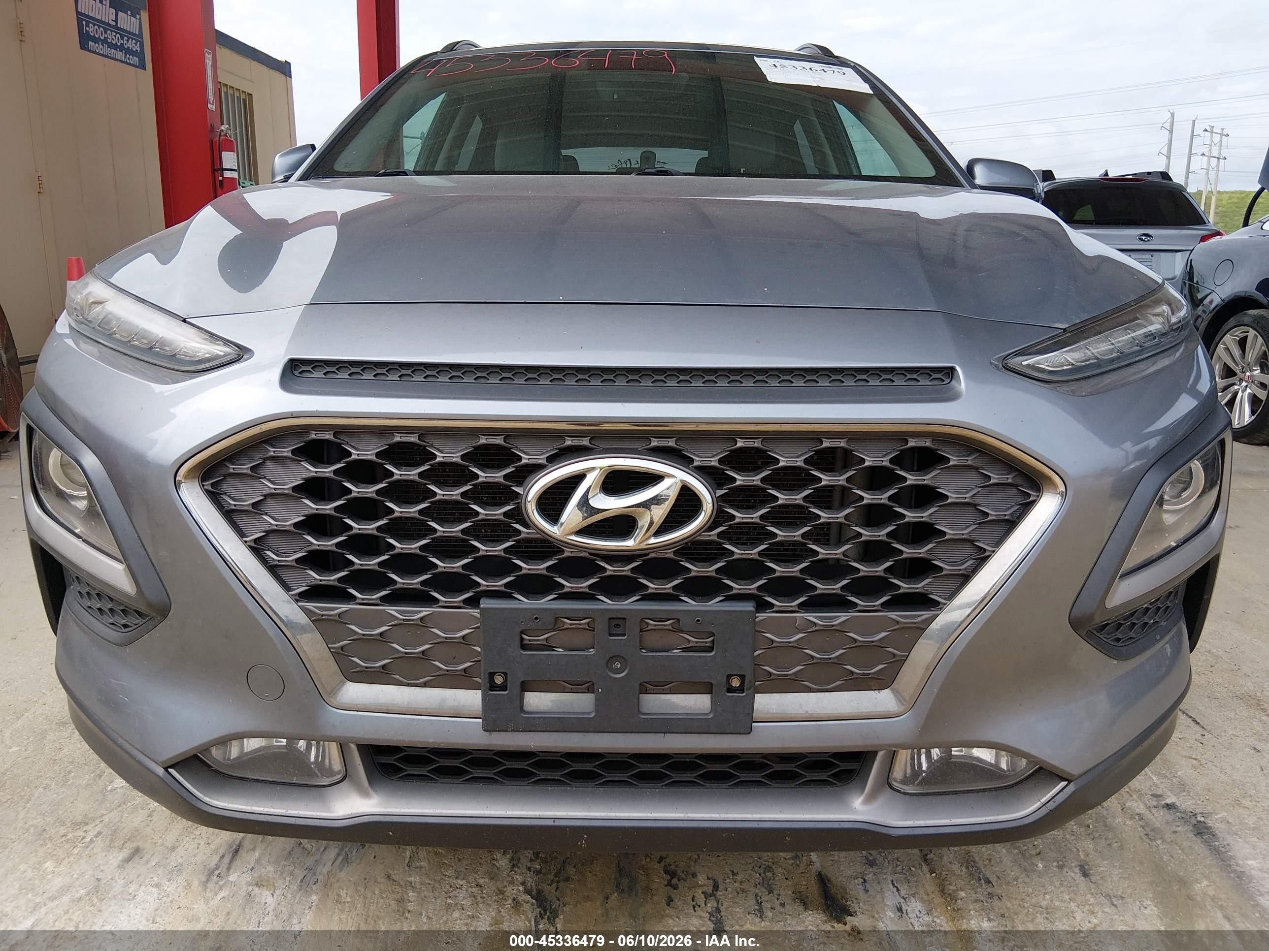 2018 Hyundai Kona Limited Light Blue vin: KM8K3CA56JU143259