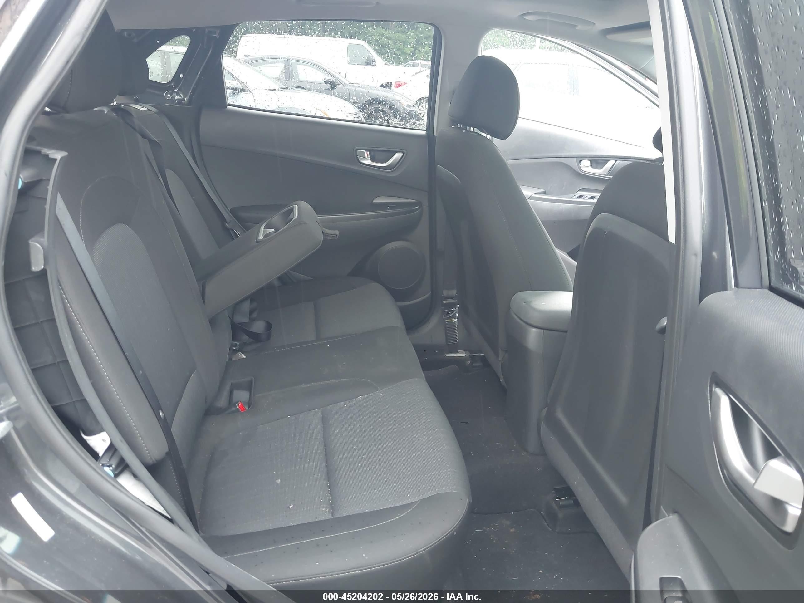 2022 Hyundai Kona Sel Gray vin: KM8K3CABXNU917606