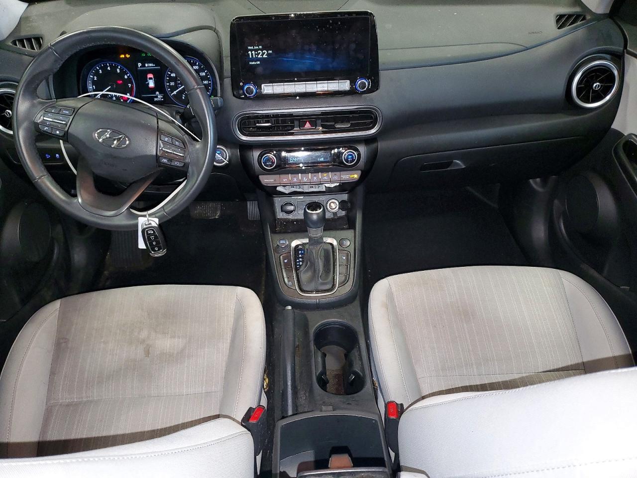 2023 Hyundai Kona Sel Gray vin: KM8K3CABXPU050792