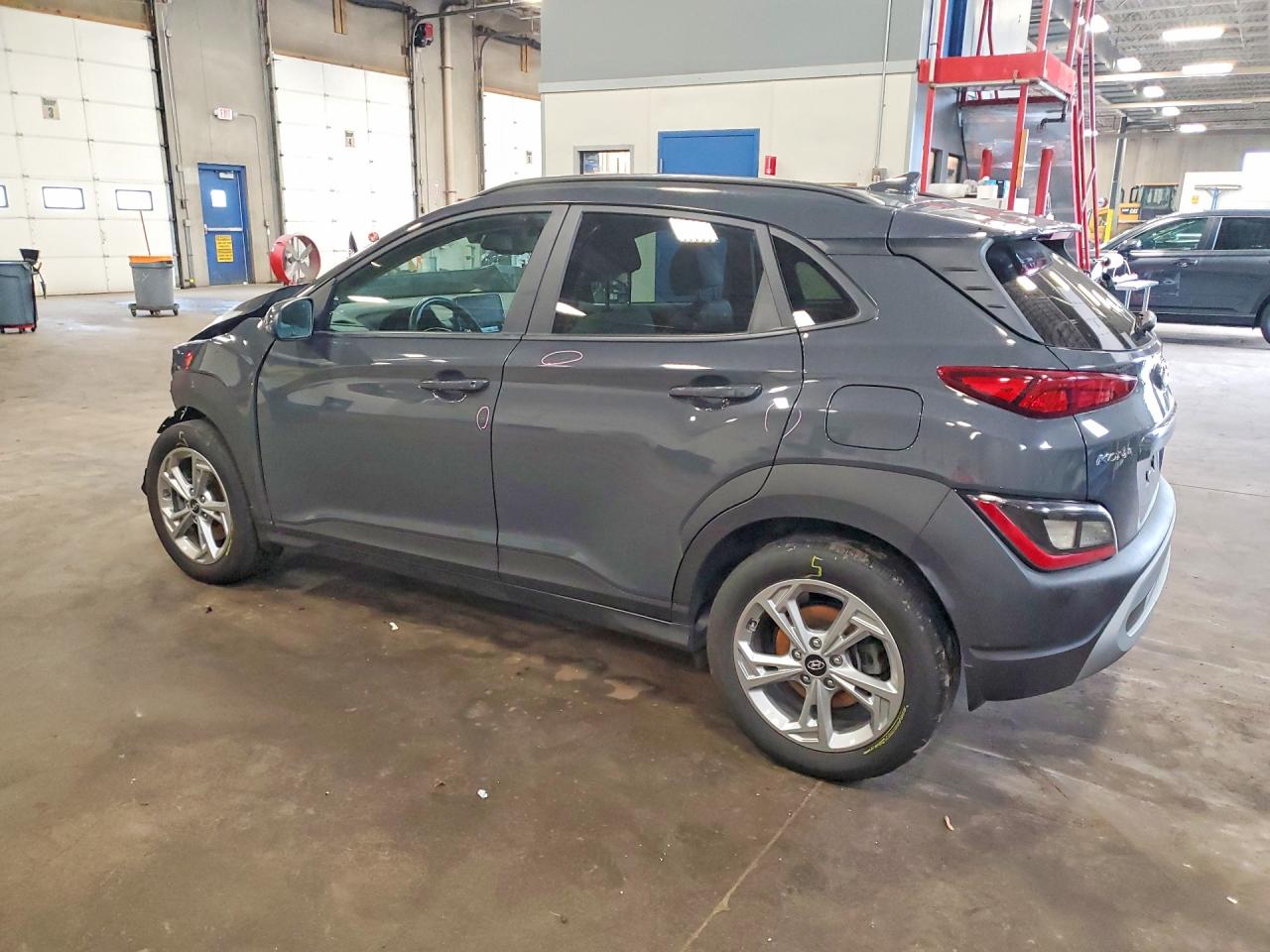 2023 Hyundai Kona Sel Gray vin: KM8K3CABXPU050792