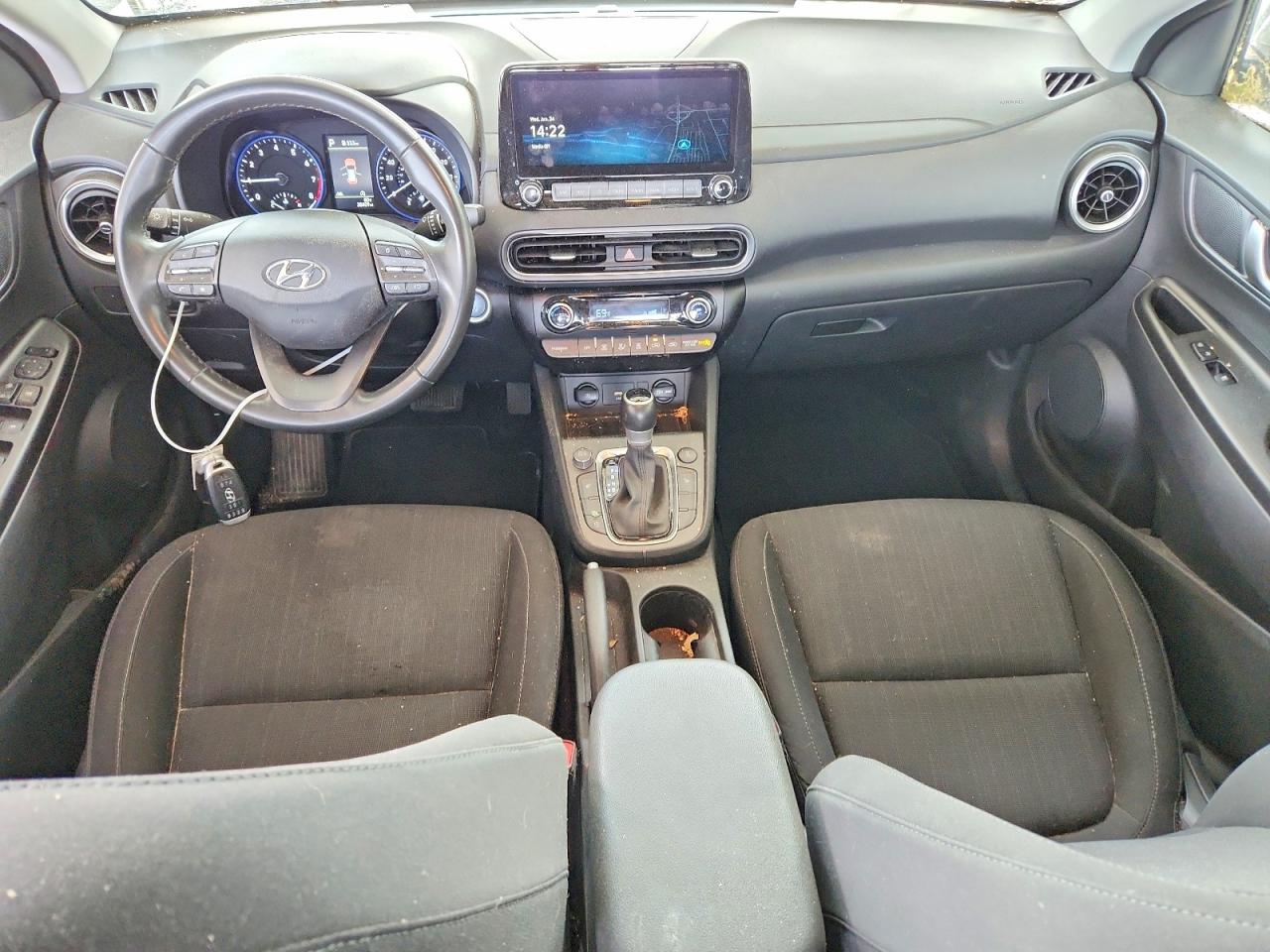 2023 Hyundai Kona Sel Gray vin: KM8K3CABXPU935526