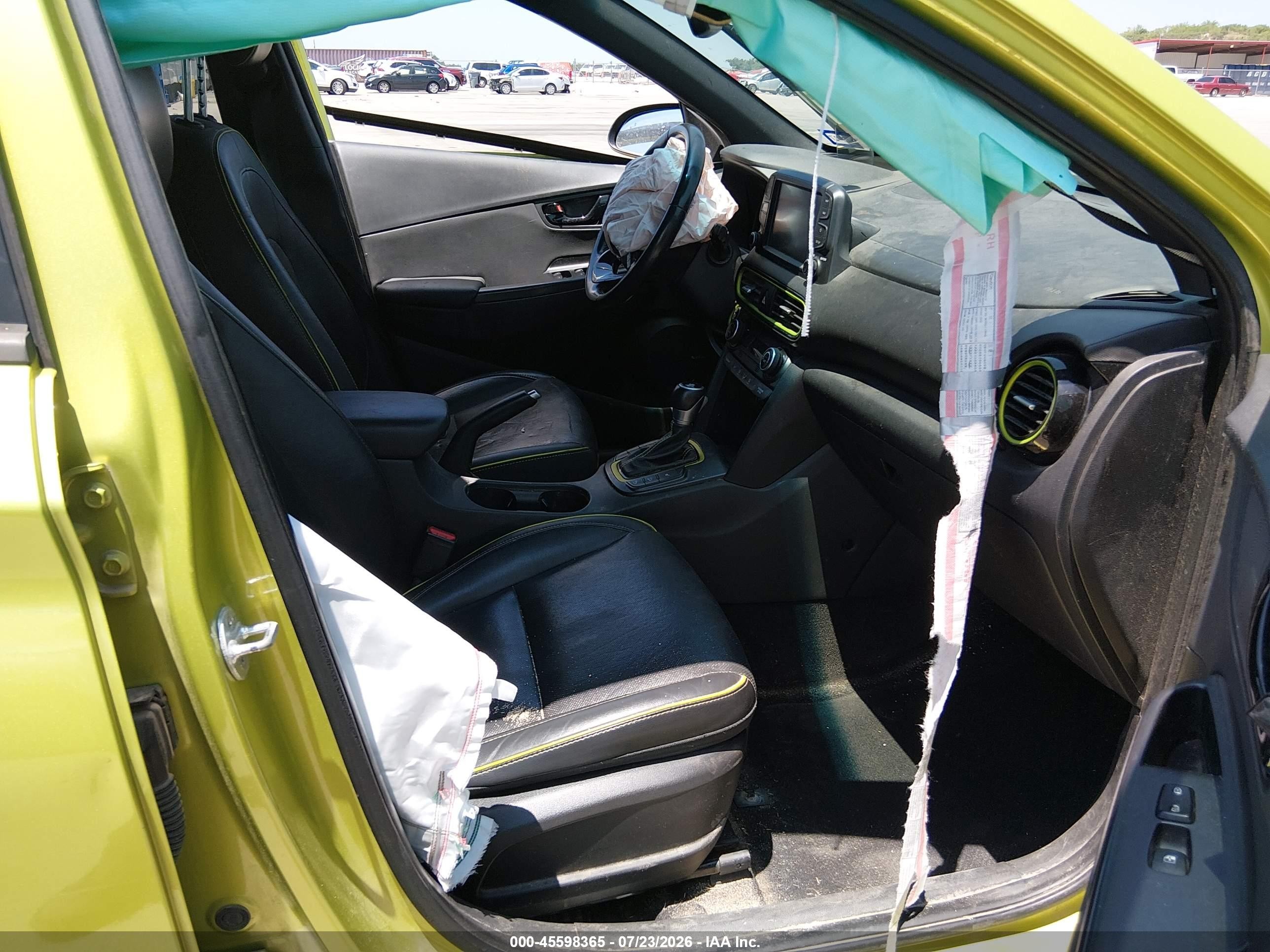 2020 Hyundai Kona Ultimate Зеленый vin: KM8K53A51LU504104