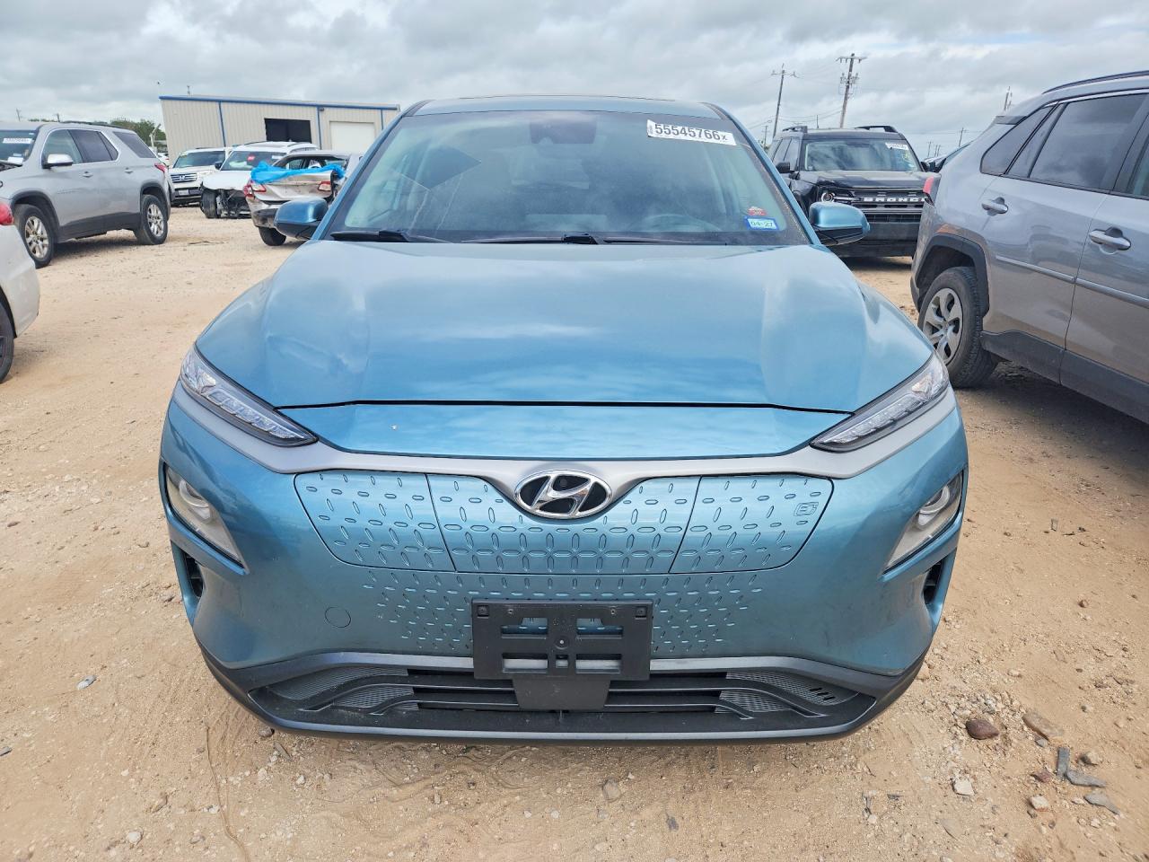 2020 Hyundai Kona Ultimate Бирюзовый vin: KM8K53AG3LU078689