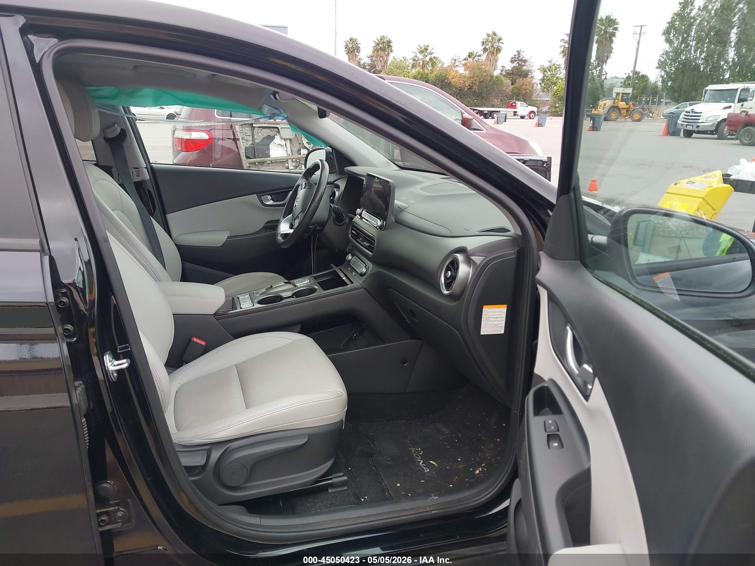 2023 Hyundai Kona Electric Limited Черный vin: KM8K53AG7PU170684