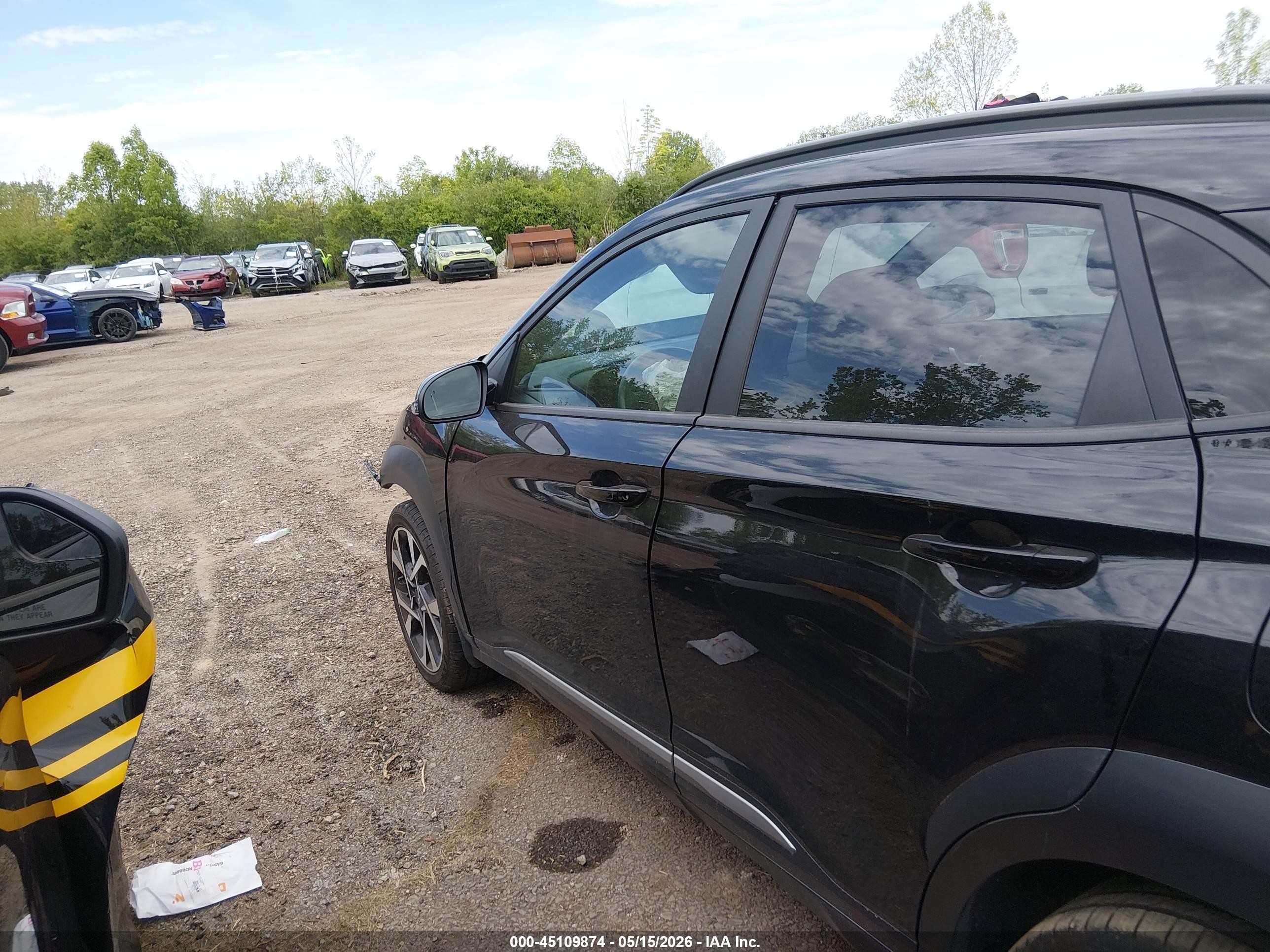 2023 Hyundai Kona Limited Черный vin: KM8K5CA36PU038609