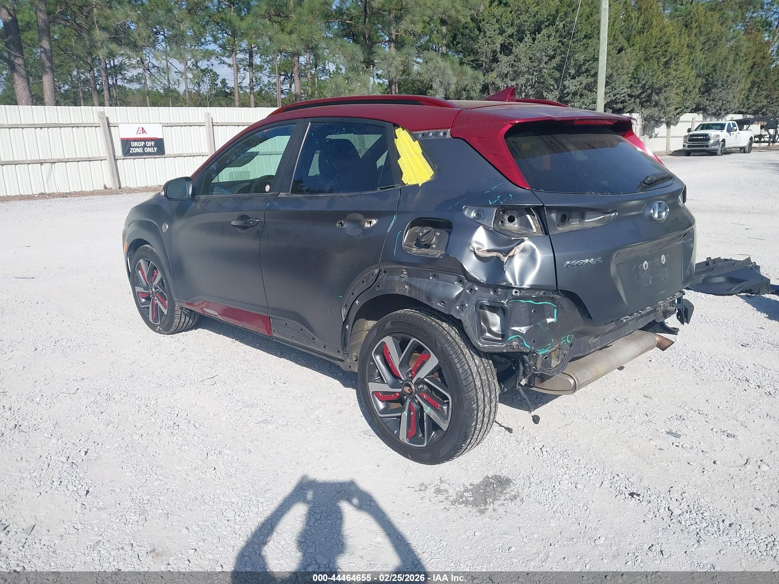 2019 Hyundai Kona Iron Man Серый vin: KM8K5CA55KU303532