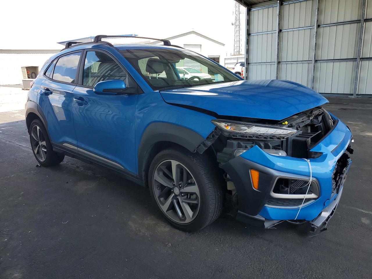 2020 Hyundai Kona Ultimate Blue vin: KM8K5CA56LU464523