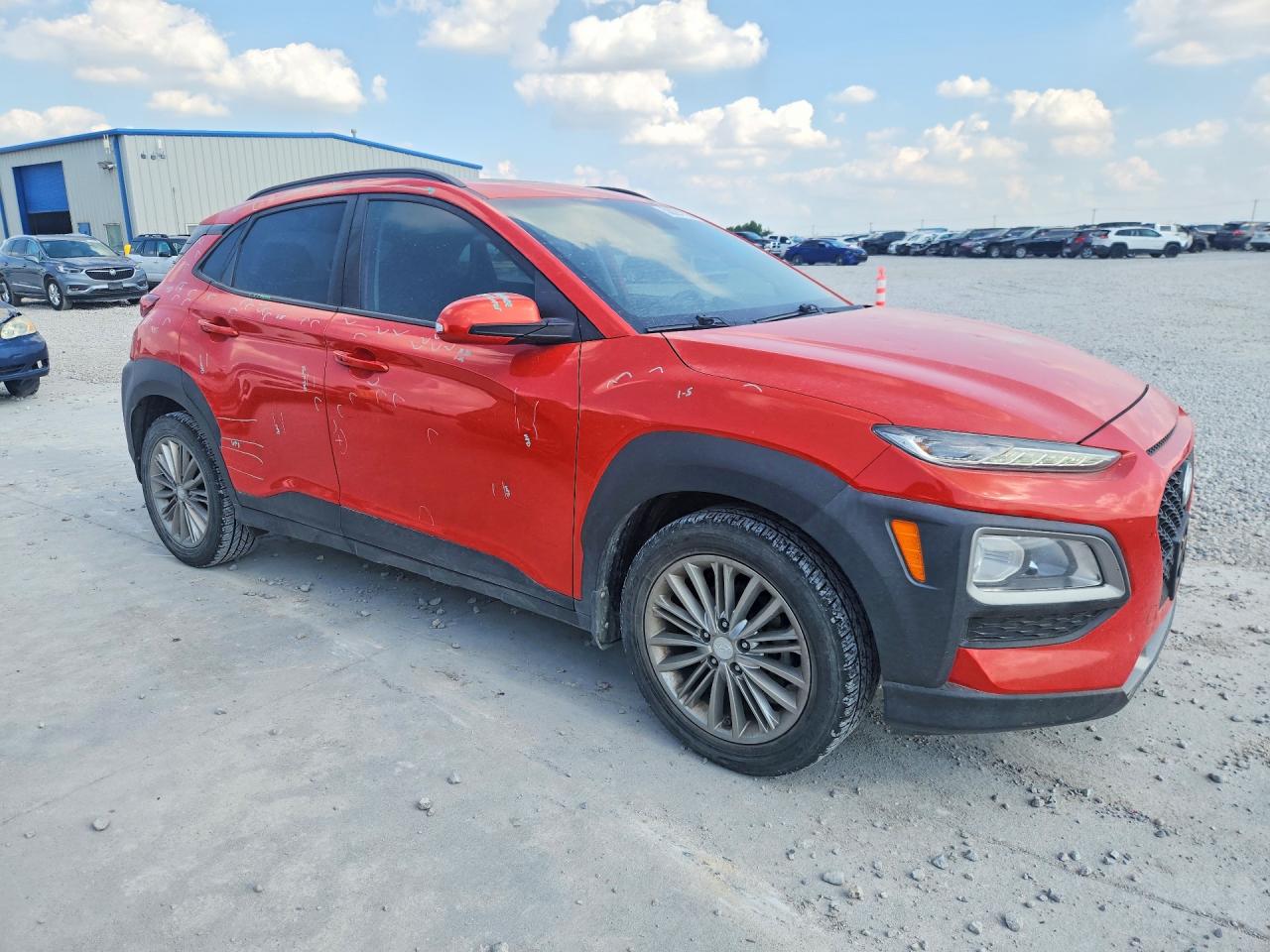 2019 Hyundai Kona Sel Orange vin: KM8K62AA0KU239579