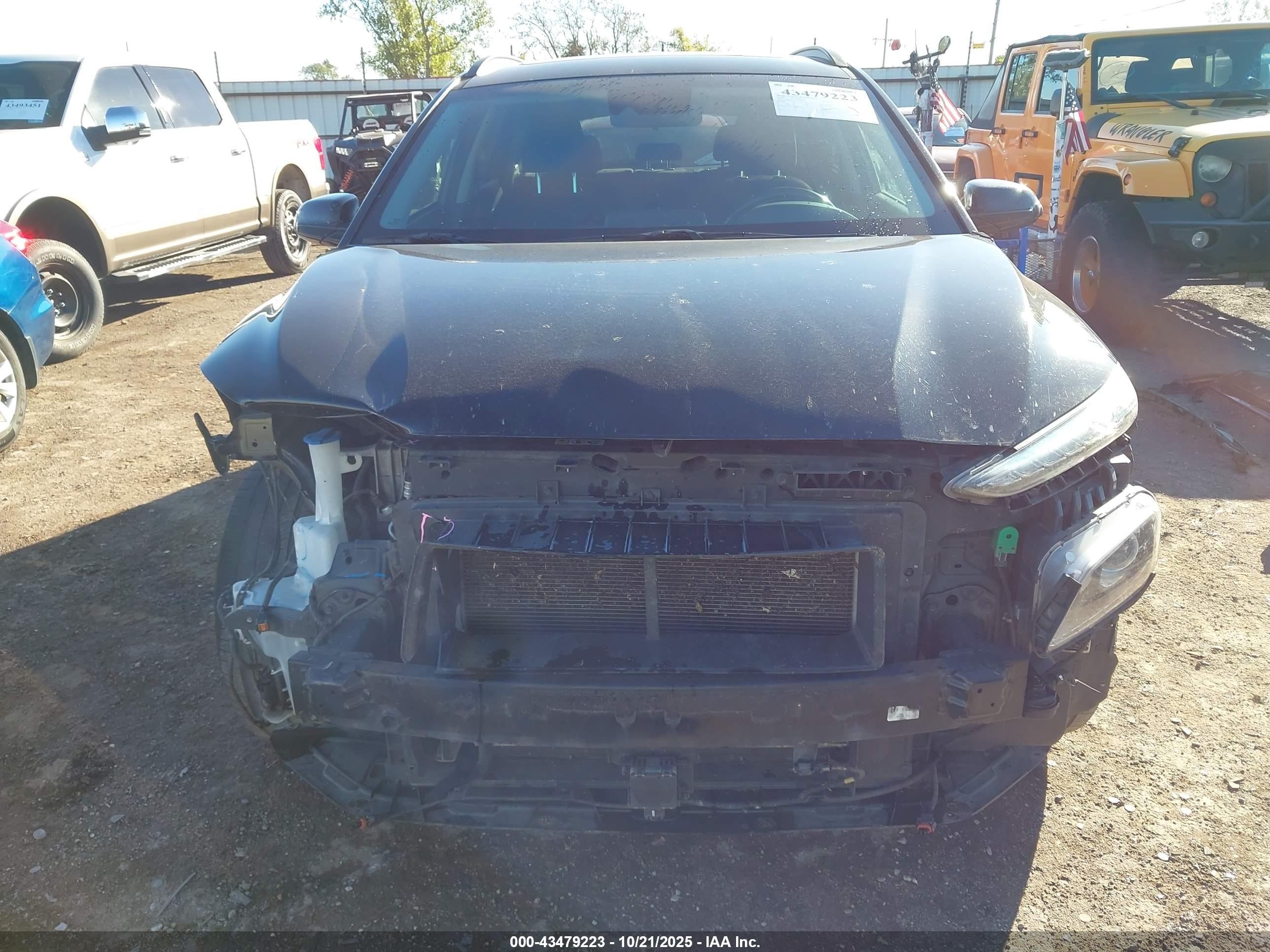 2018 Hyundai Kona Sel Черный vin: KM8K62AA3JU163399