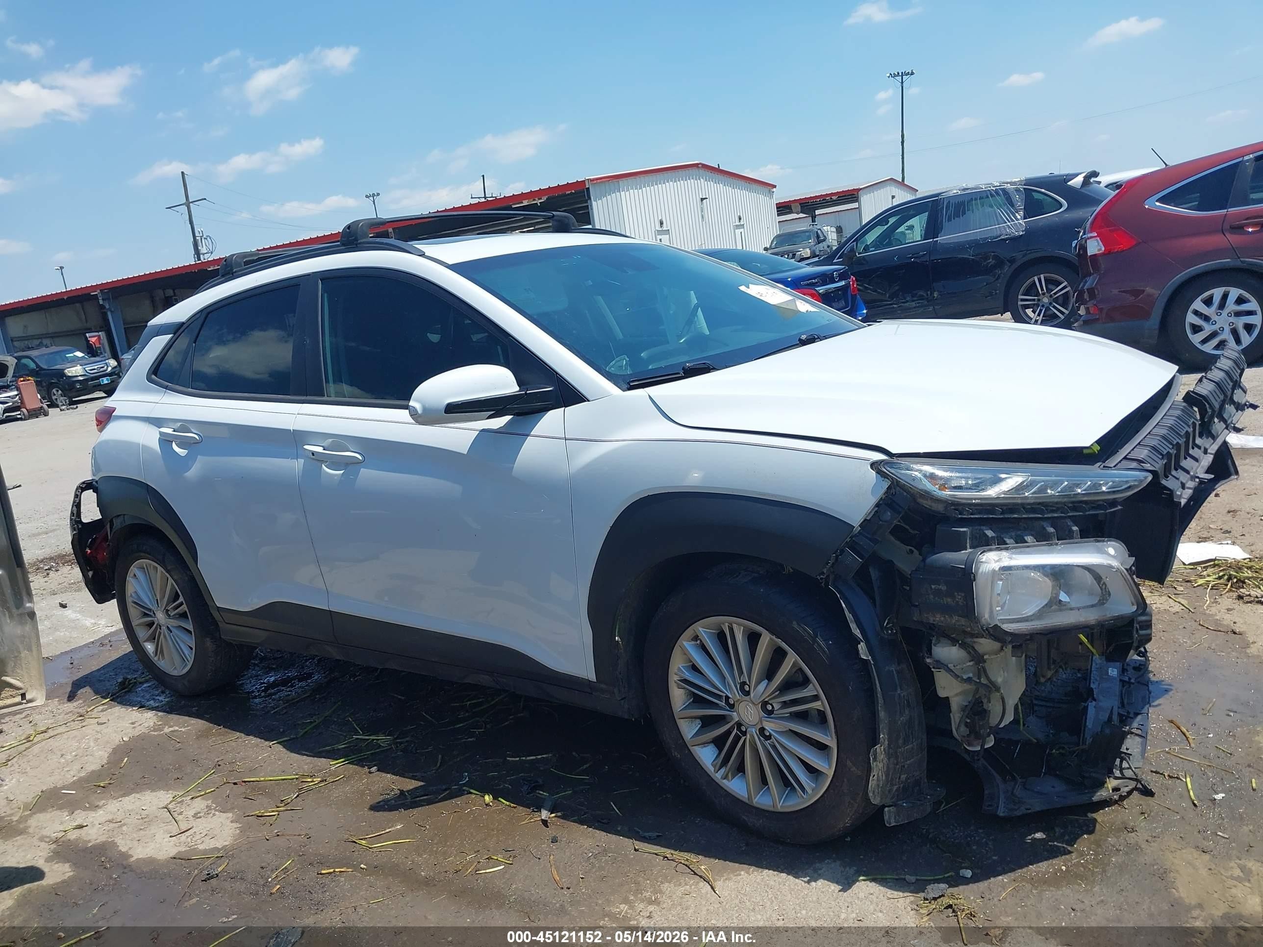2020 Hyundai Kona Sel Plus White vin: KM8K62AA6LU483173