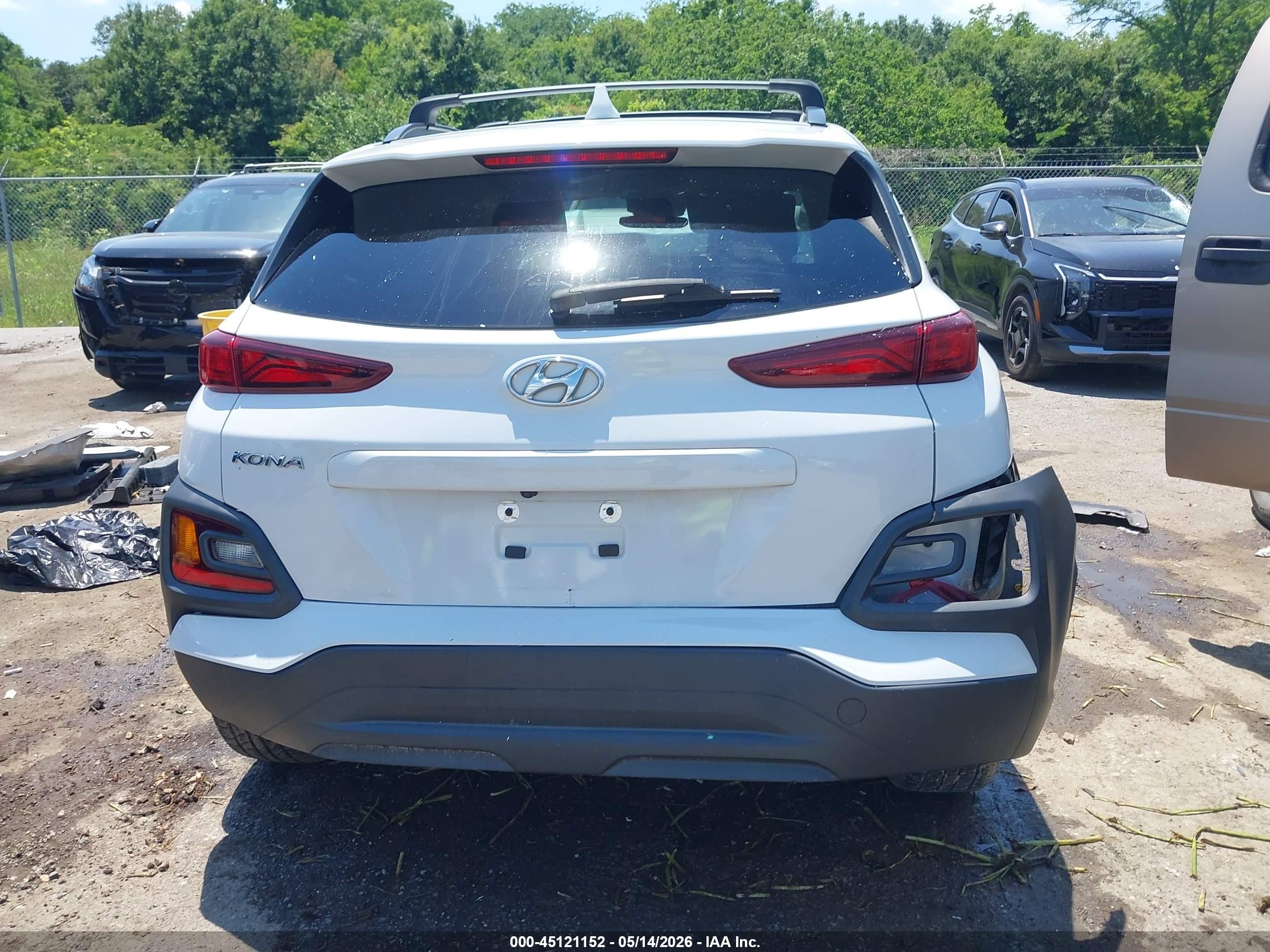 2020 Hyundai Kona Sel Plus White vin: KM8K62AA6LU483173