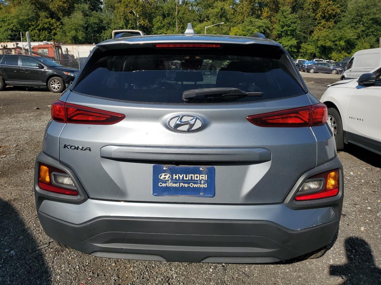 2021 Hyundai Kona Sel Plus Синий vin: KM8K62AA6MU611185