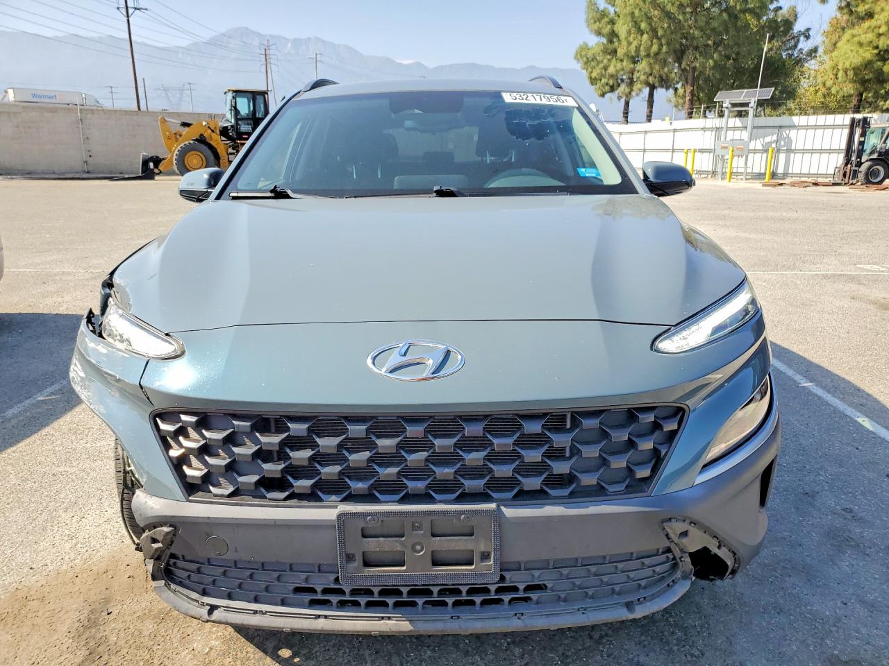 2022 Hyundai Kona Sel Teal vin: KM8K62AB2NU811474