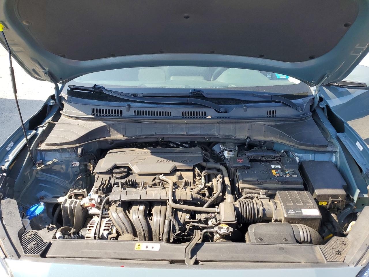 2022 Hyundai Kona Sel Teal vin: KM8K62AB2NU811474