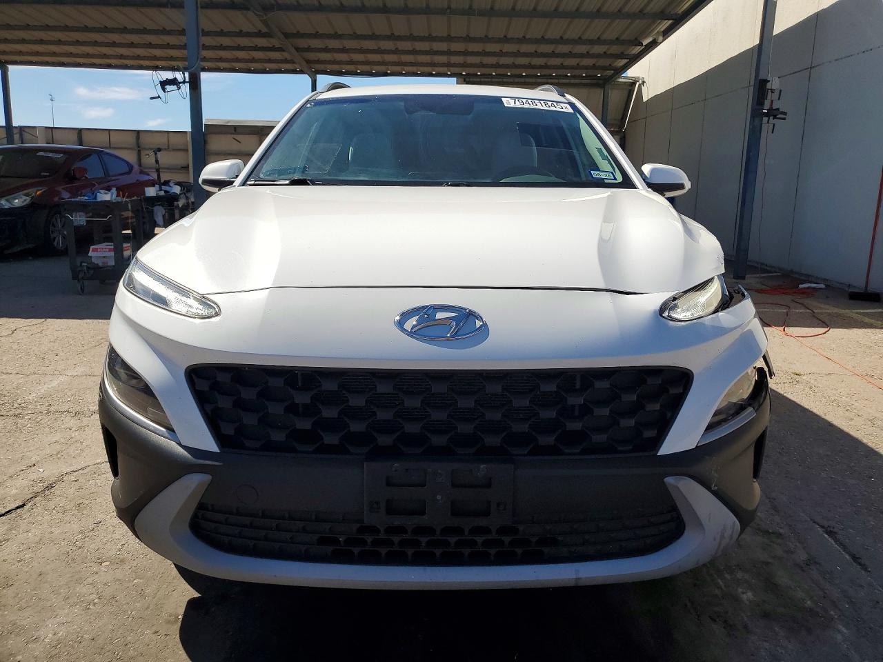 2023 Hyundai Kona Sel White vin: KM8K62AB6PU059619