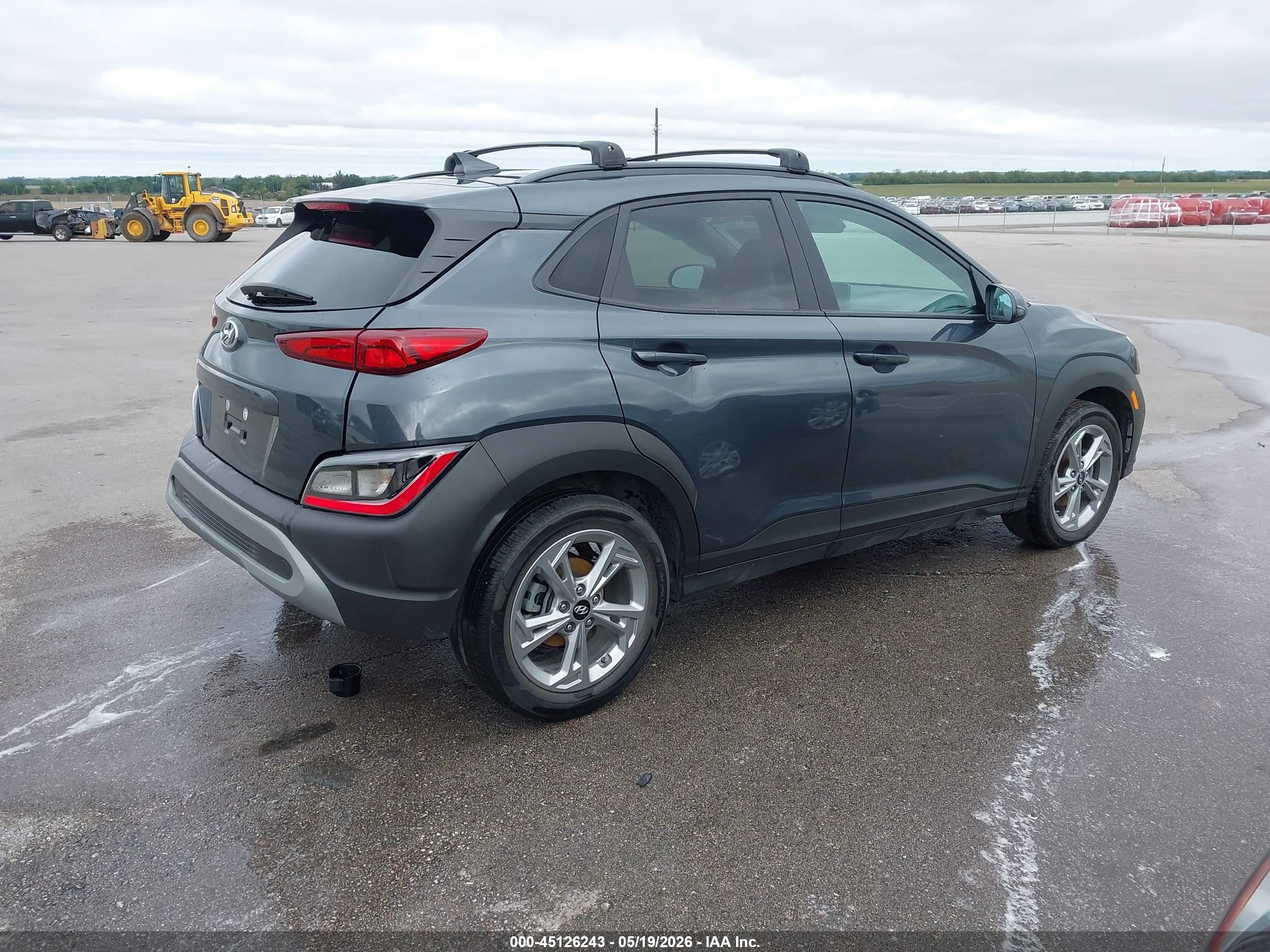 2023 Hyundai Kona Sel Gray vin: KM8K62AB7PU936487