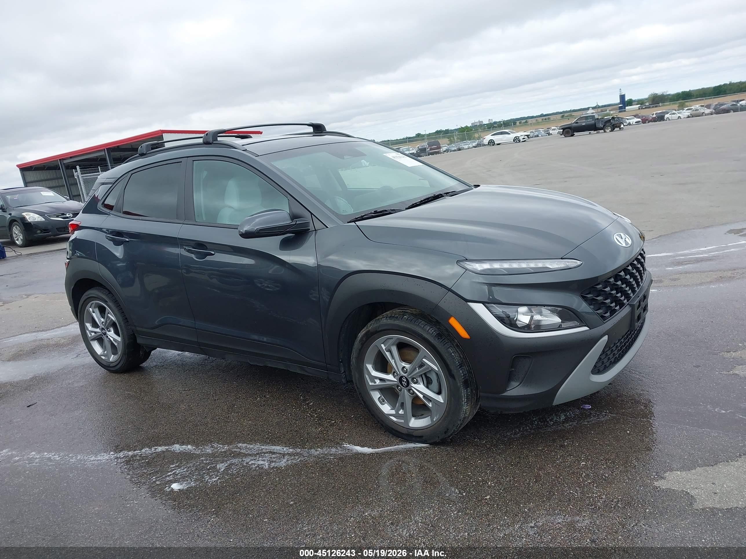 2023 Hyundai Kona Sel Gray vin: KM8K62AB7PU936487