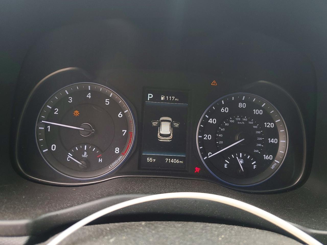 2021 Hyundai Kona Night Black vin: KM8K6CA52MU697393