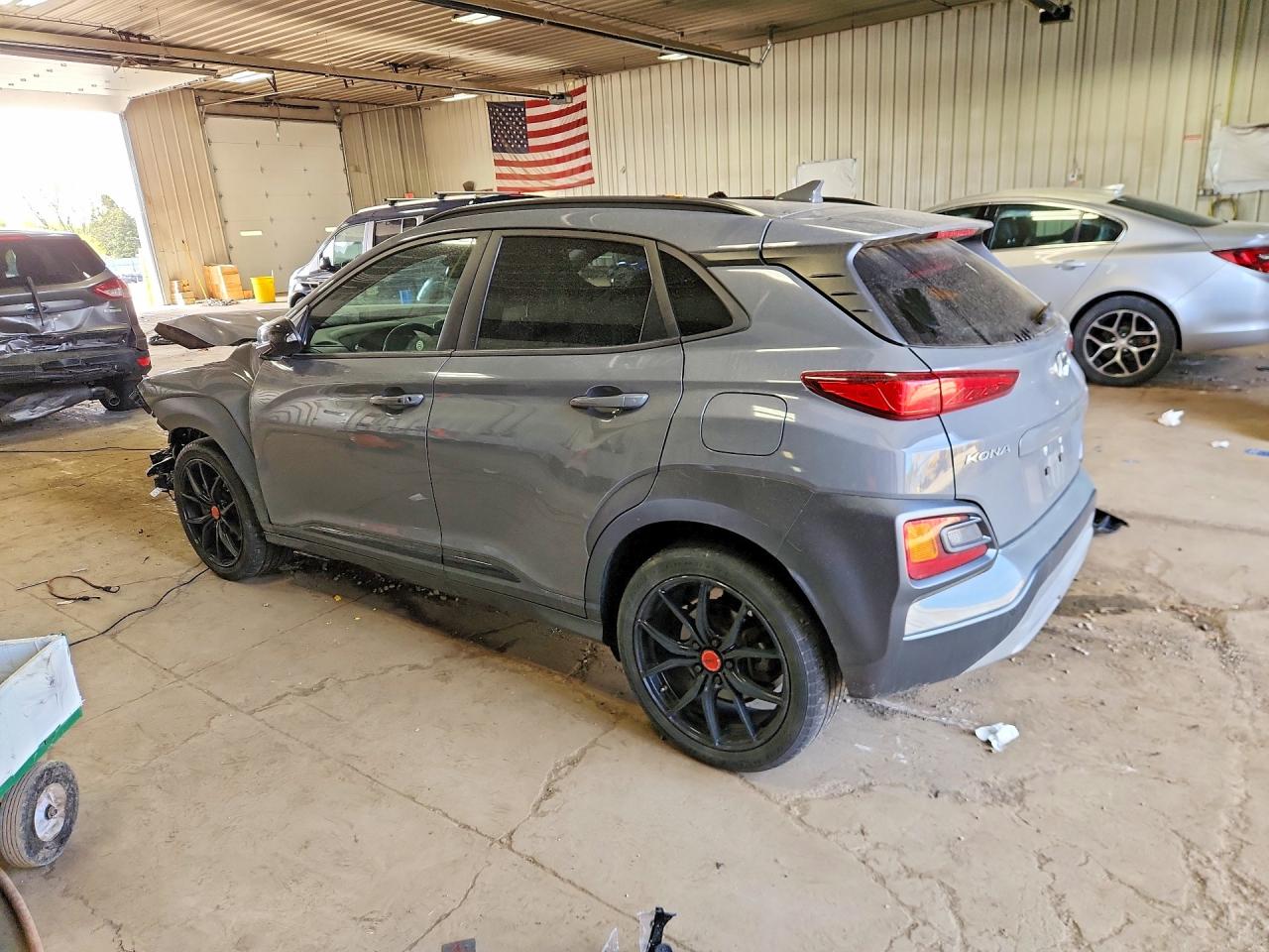 2021 Hyundai Kona Night Gray vin: KM8K6CA55MU684878