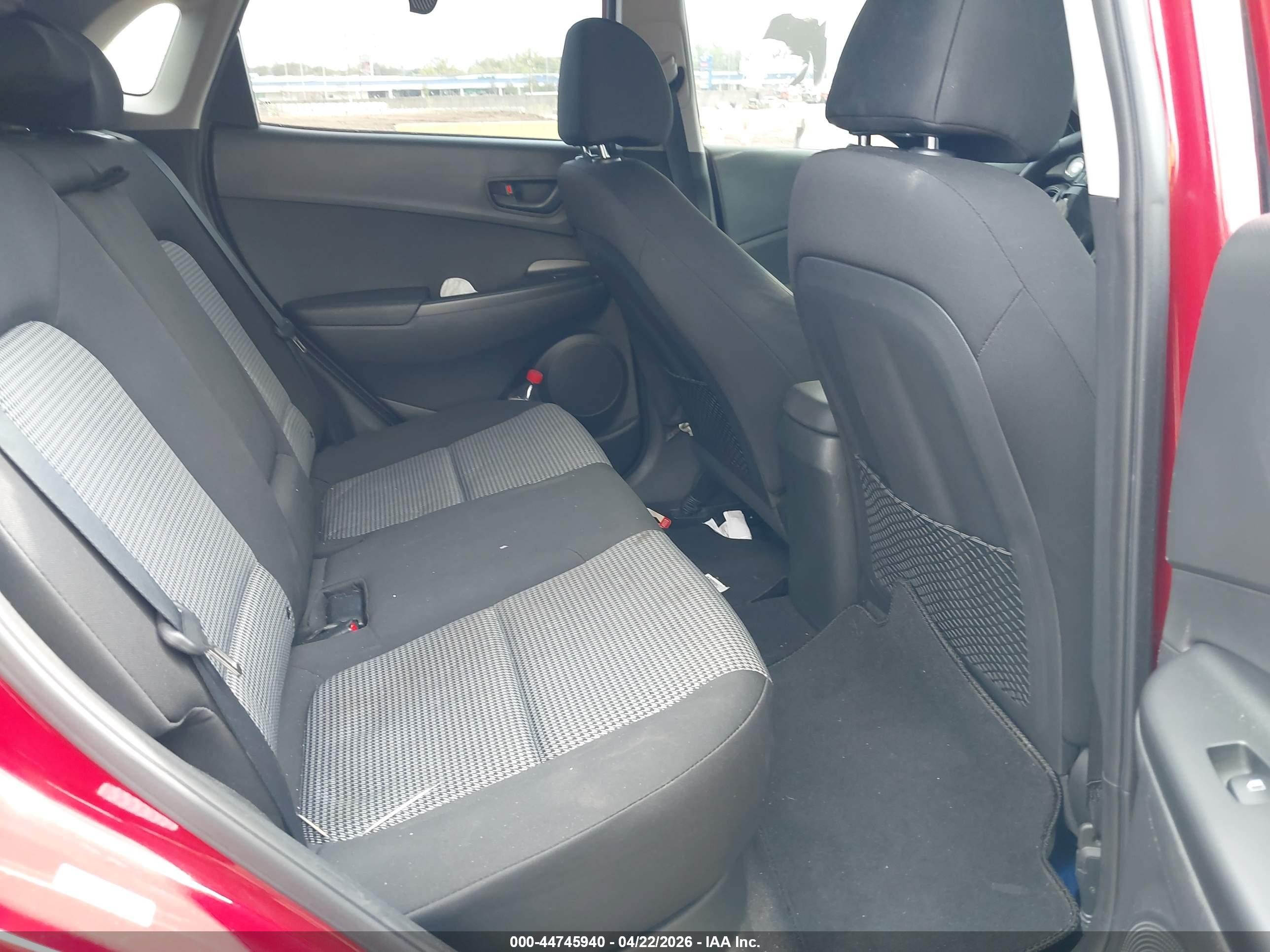 2019 Hyundai Kona Sel Красный vin: KM8K6CAA0KU336884