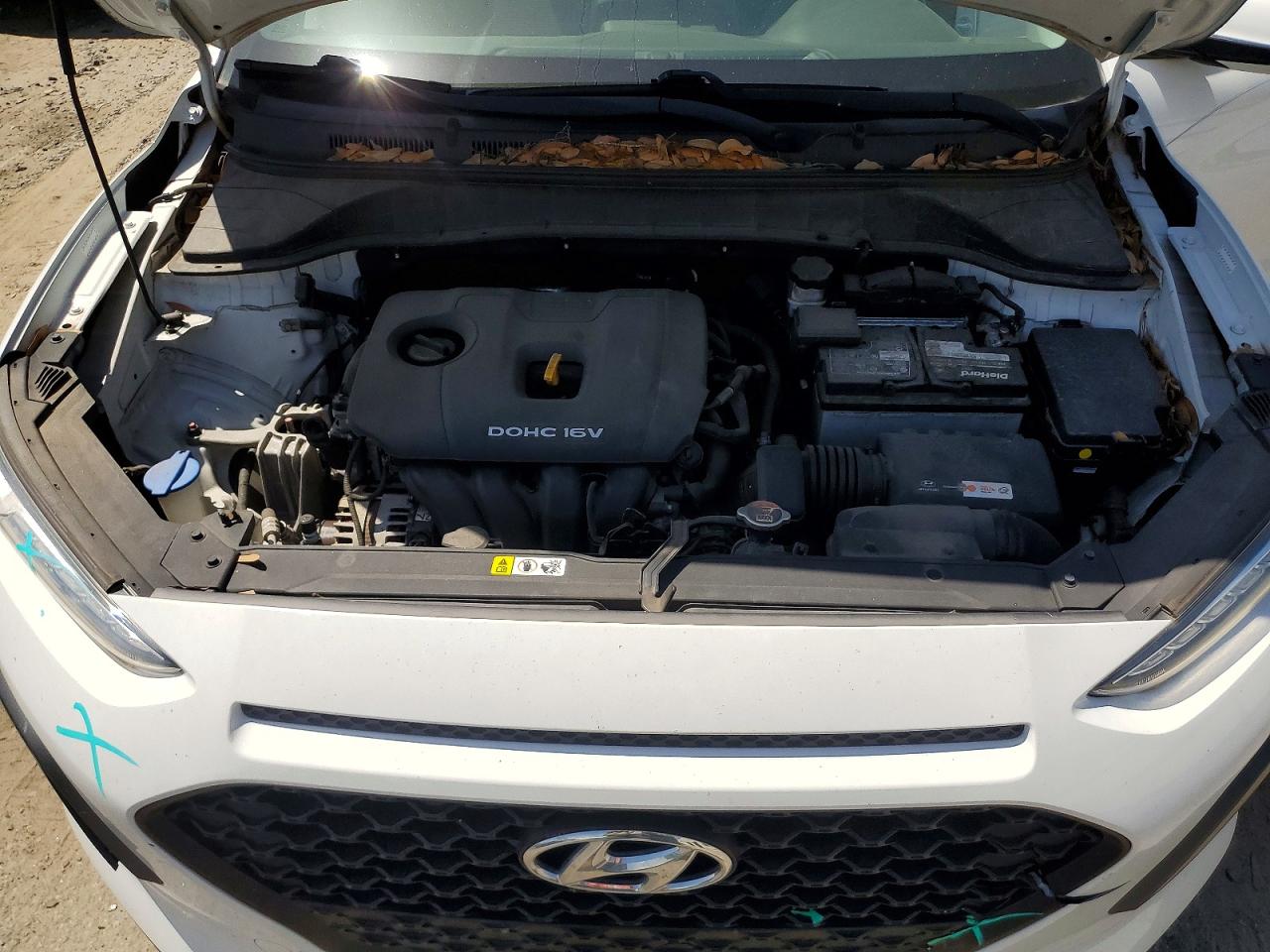 2018 Hyundai Kona Sel White vin: KM8K6CAA3JU111700