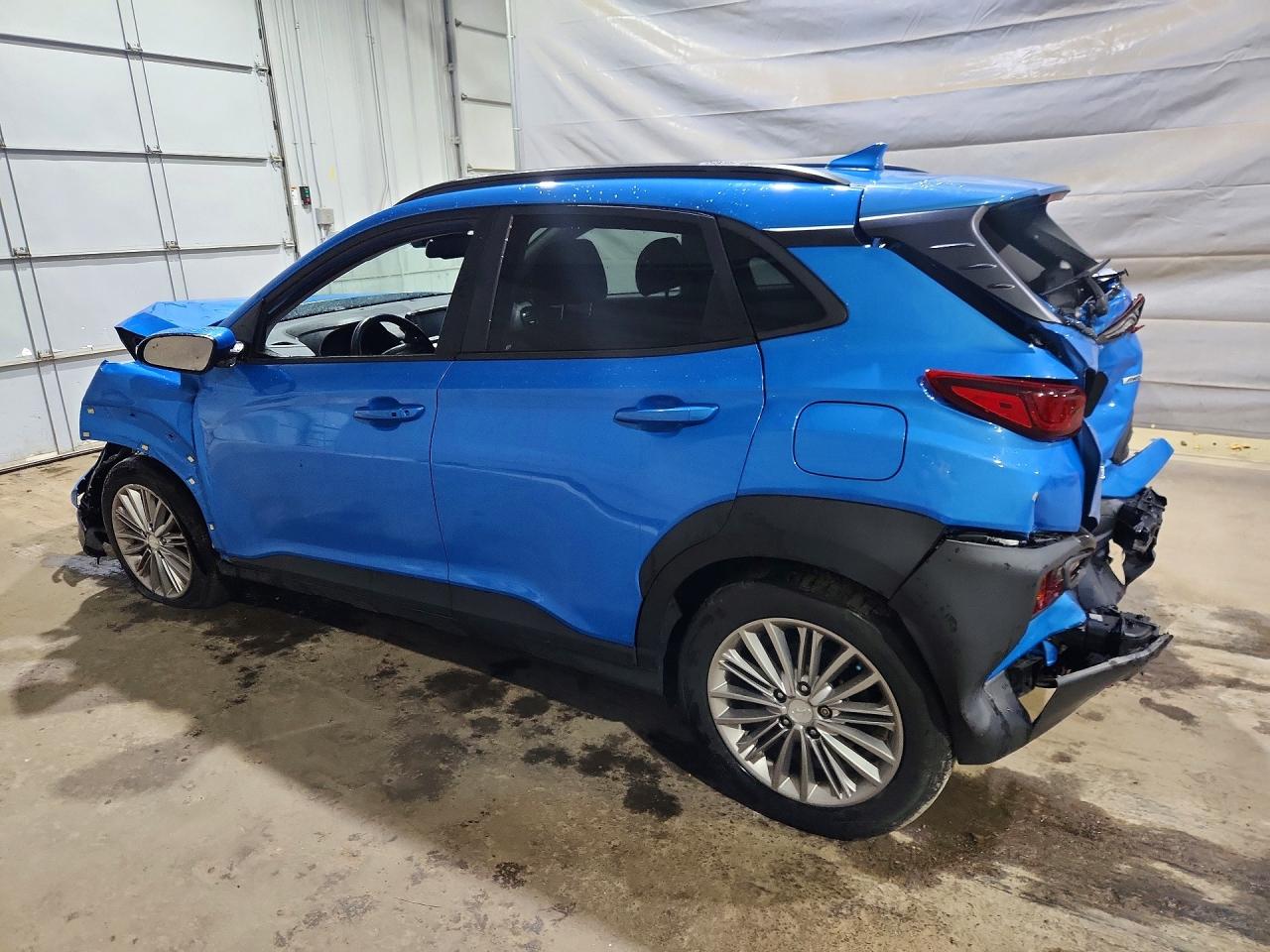 2019 Hyundai Kona Sel Blue vin: KM8K6CAA6KU351373