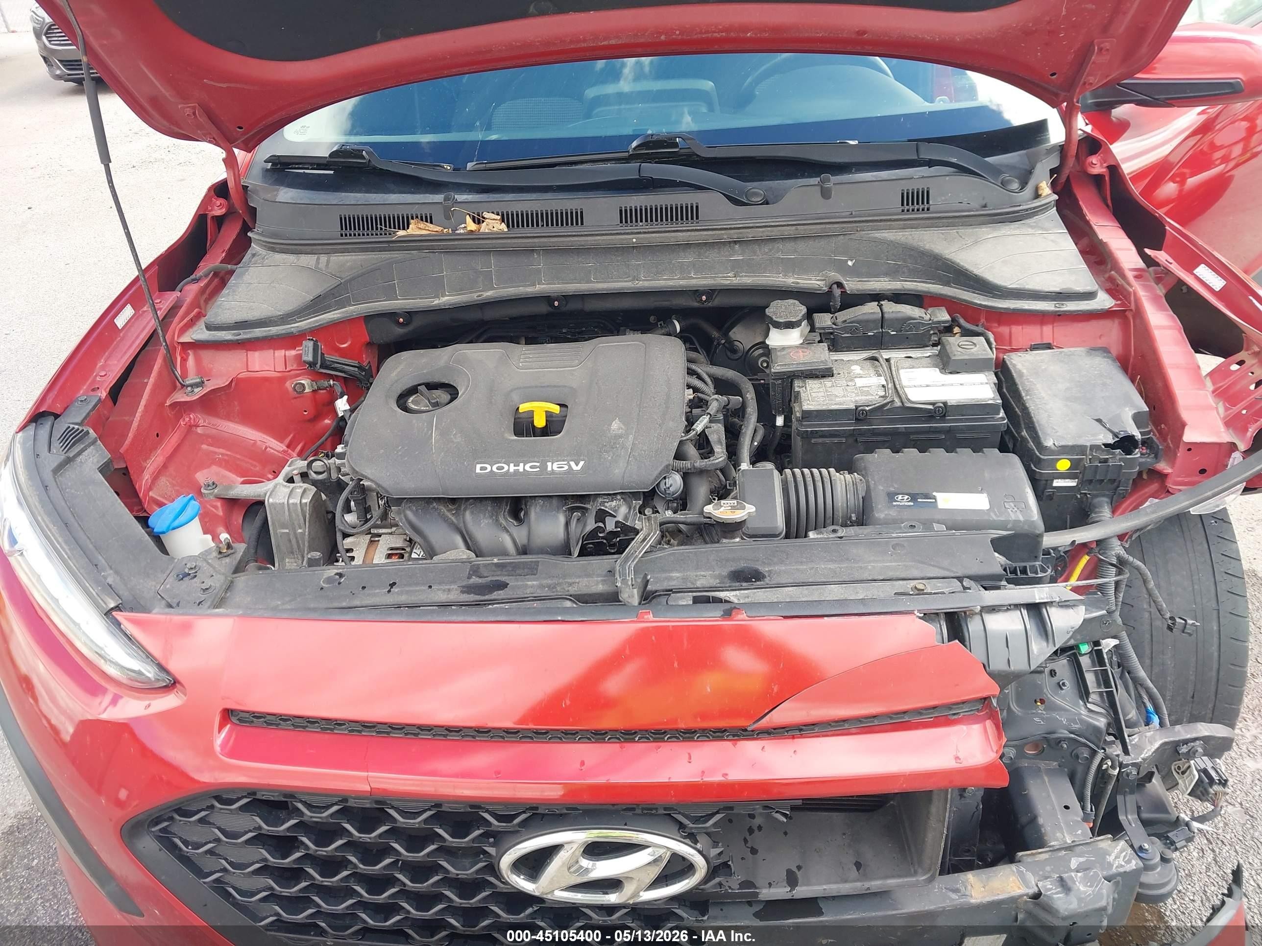 2018 Hyundai Kona Sel Красный vin: KM8K6CAAXJU075228