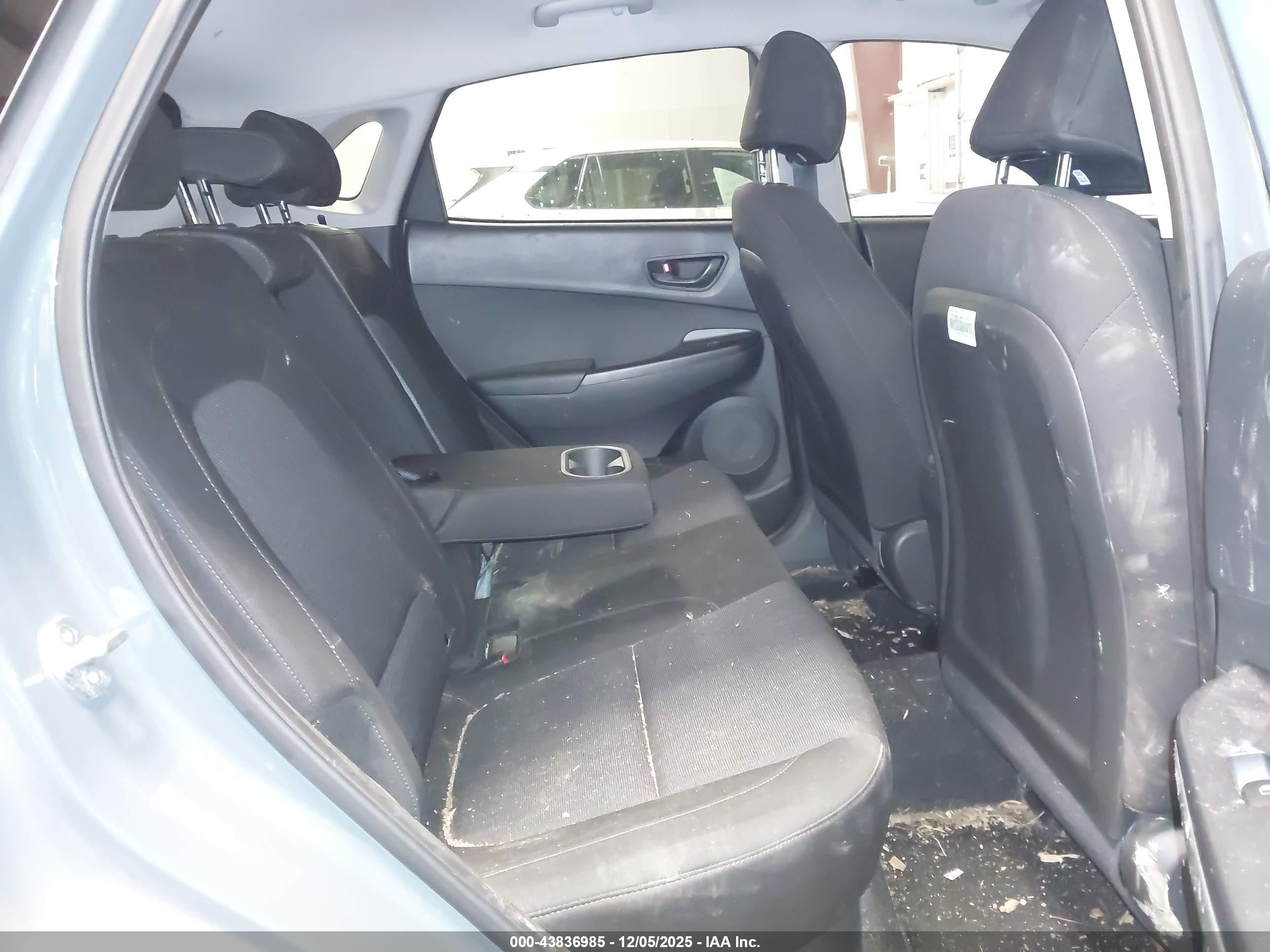 2022 Hyundai Kona Sel Серый vin: KM8K6CAB0NU769375