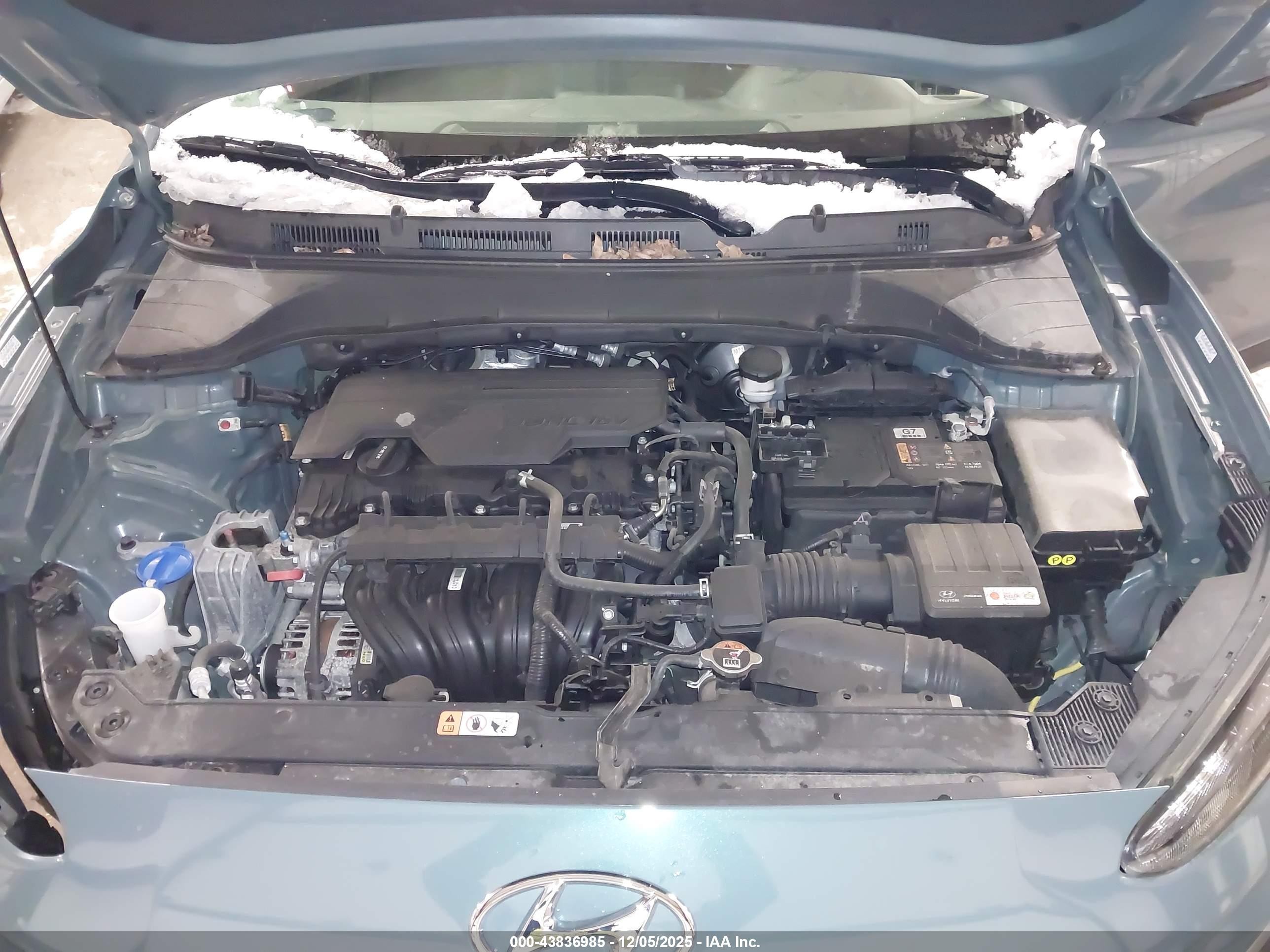 2022 Hyundai Kona Sel Серый vin: KM8K6CAB0NU769375