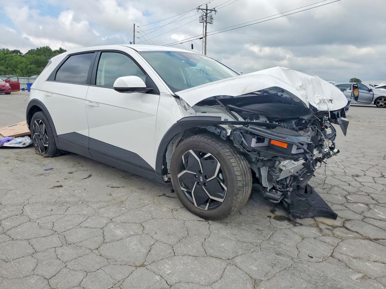 2024 Hyundai Ioniq 5 Se White vin: KM8KMDDFXRU240872