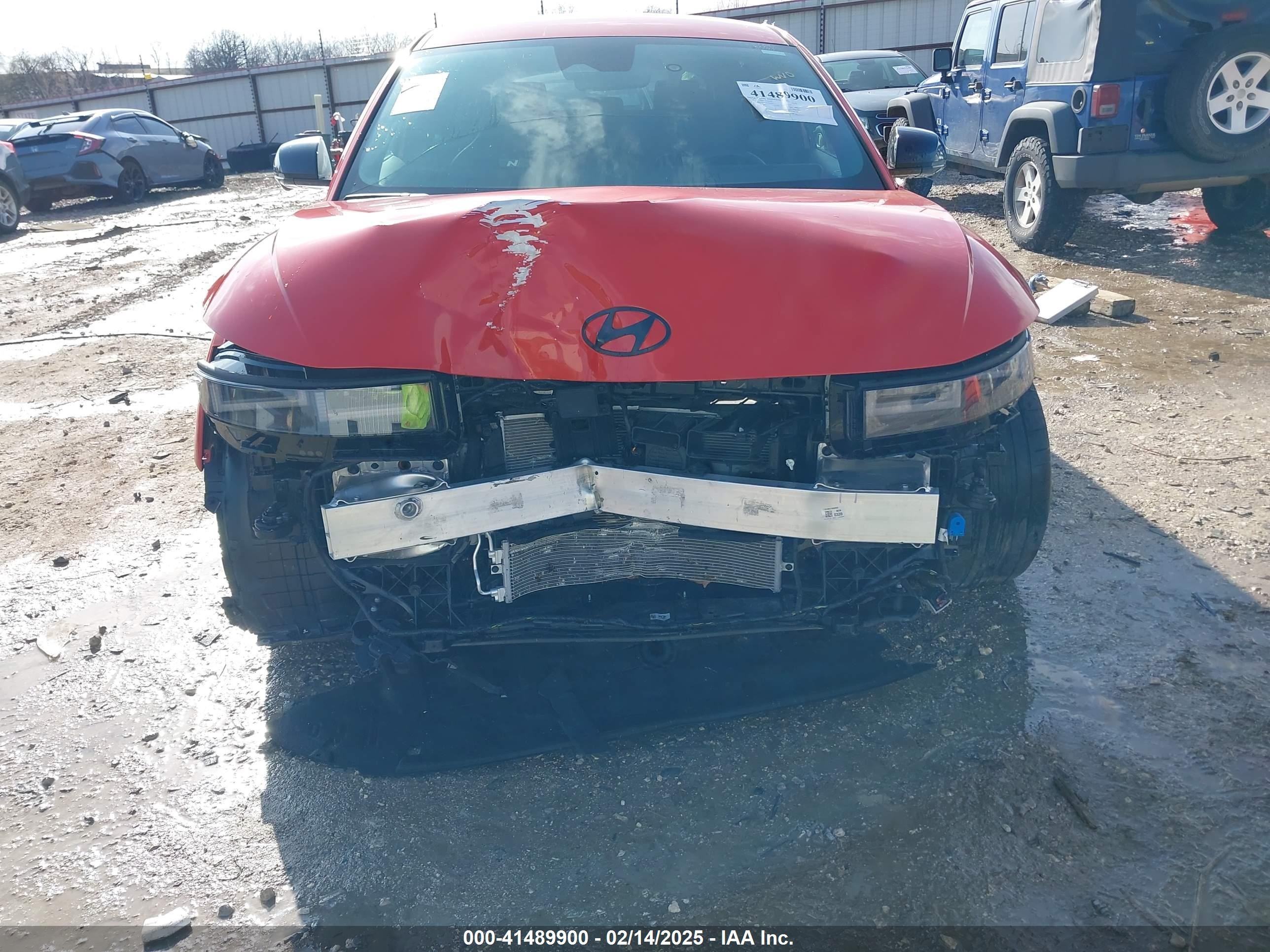 2025 Hyundai Ioniq 5 N   Orange vin: KM8KNDA82SU003401