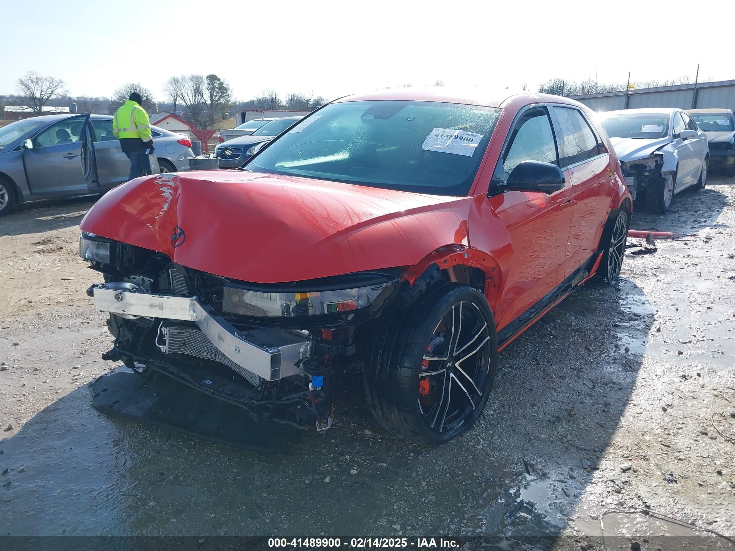 2025 Hyundai Ioniq 5 N   Orange vin: KM8KNDA82SU003401