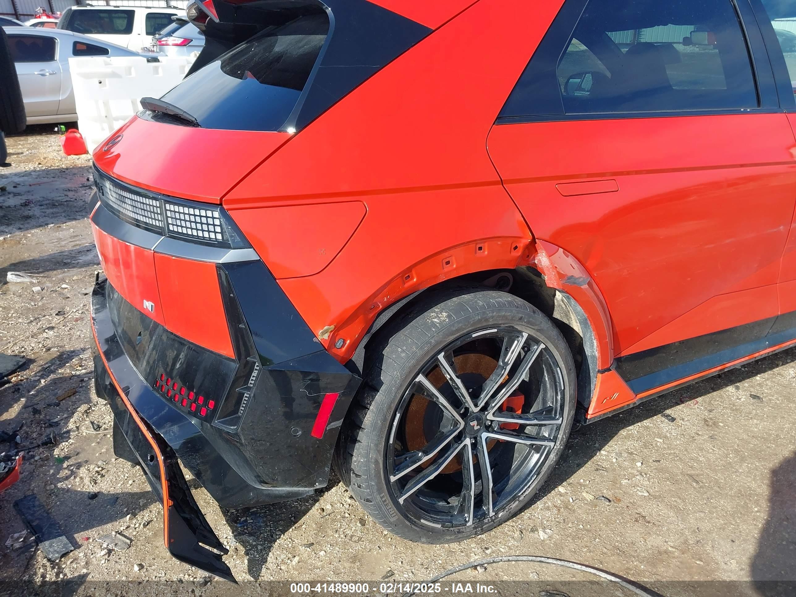 2025 Hyundai Ioniq 5 N   Orange vin: KM8KNDA82SU003401