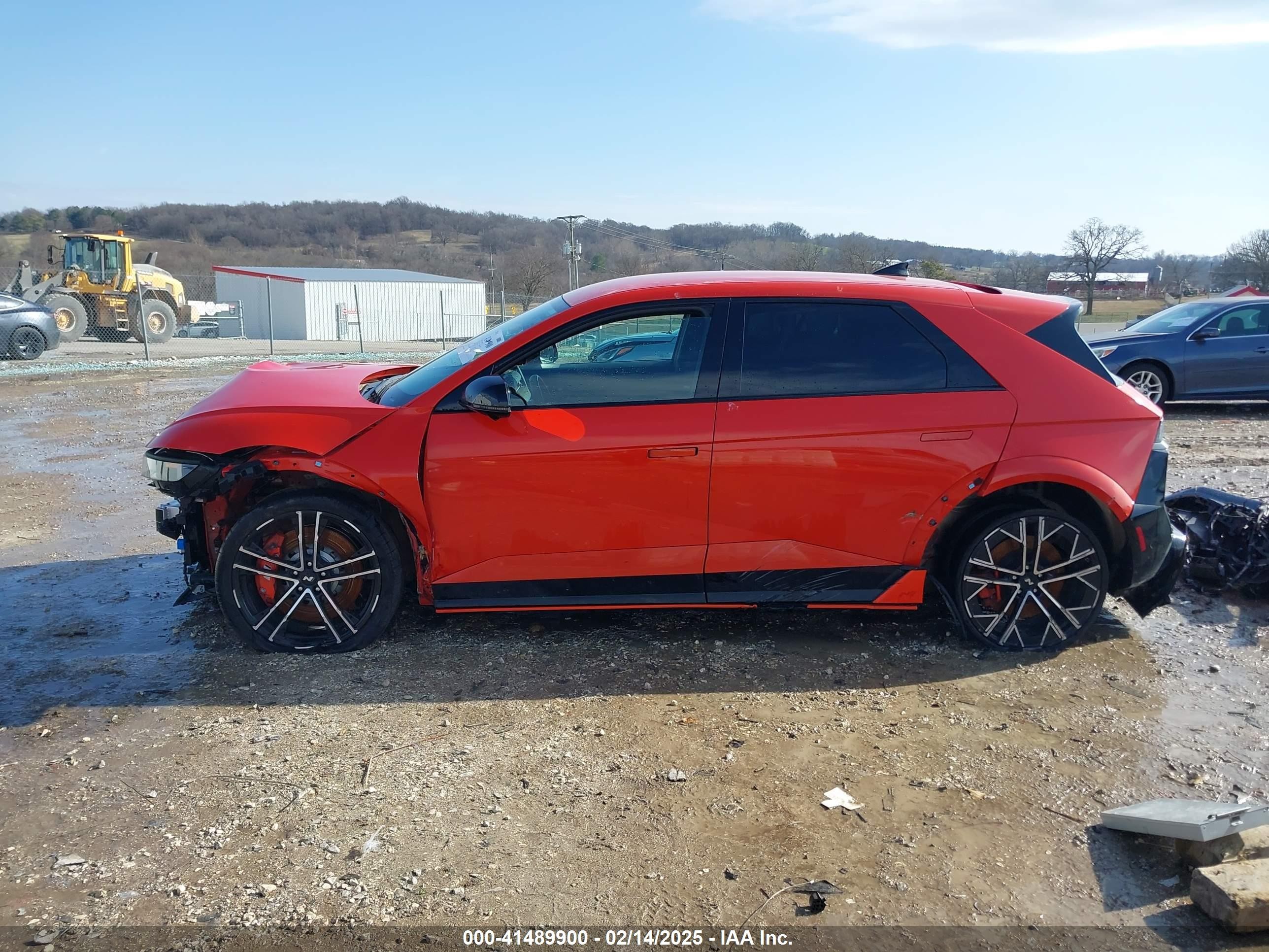 2025 Hyundai Ioniq 5 N   Orange vin: KM8KNDA82SU003401