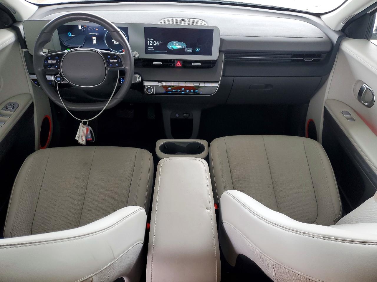 2023 Hyundai Ioniq 5 Sel White vin: KM8KNDAF0PU216787