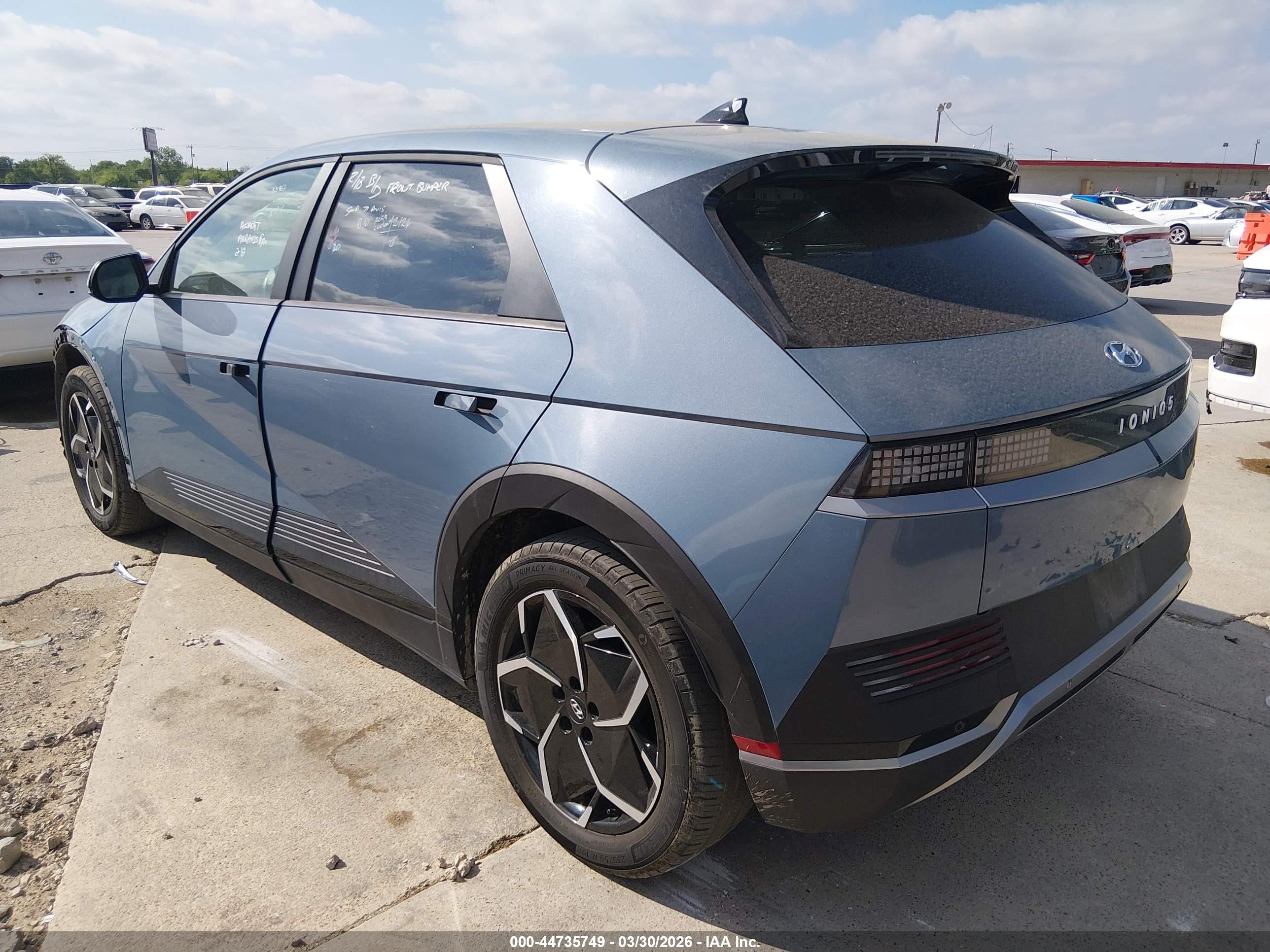 2023 Hyundai Ioniq 5 Sel Blue vin: KM8KNDAF4PU218977