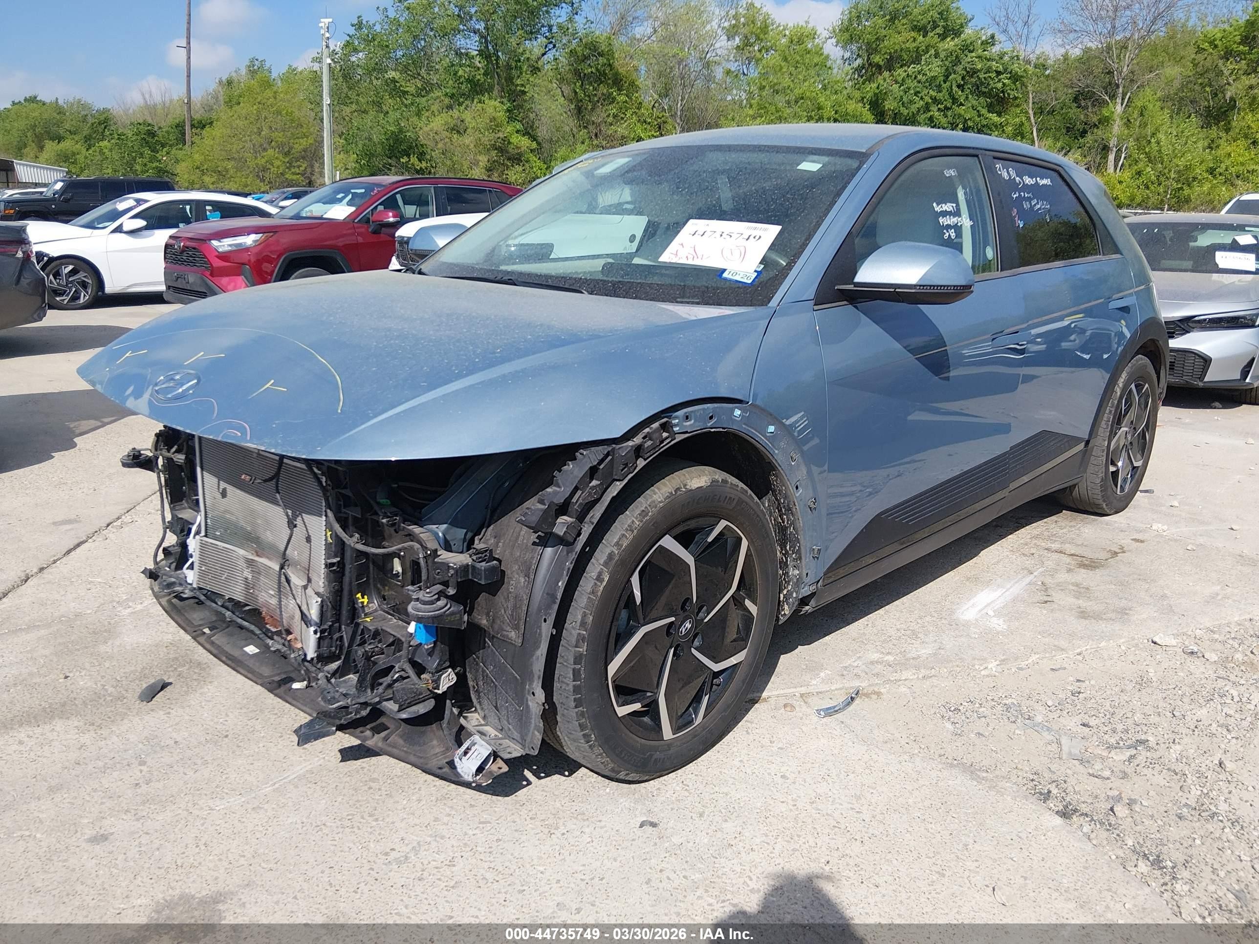 2023 Hyundai Ioniq 5 Sel Blue vin: KM8KNDAF4PU218977