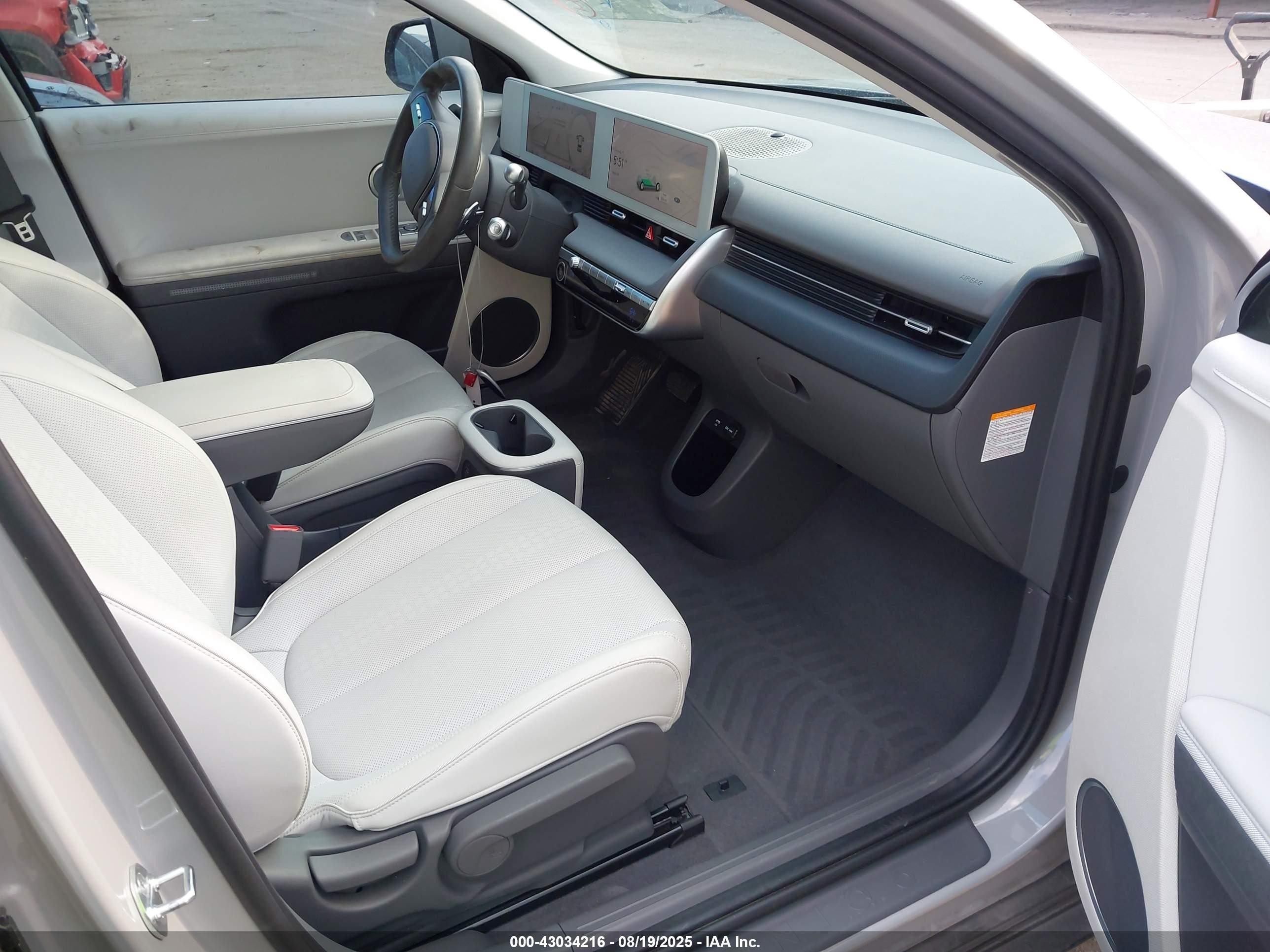 2022 Hyundai Ioniq 5 Sel Silver vin: KM8KNDAFXNU095148