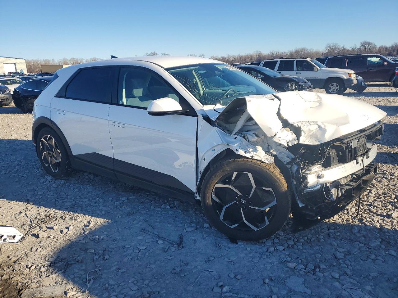 2024 Hyundai Ioniq 5 Sel White vin: KM8KNDDF8RU317414