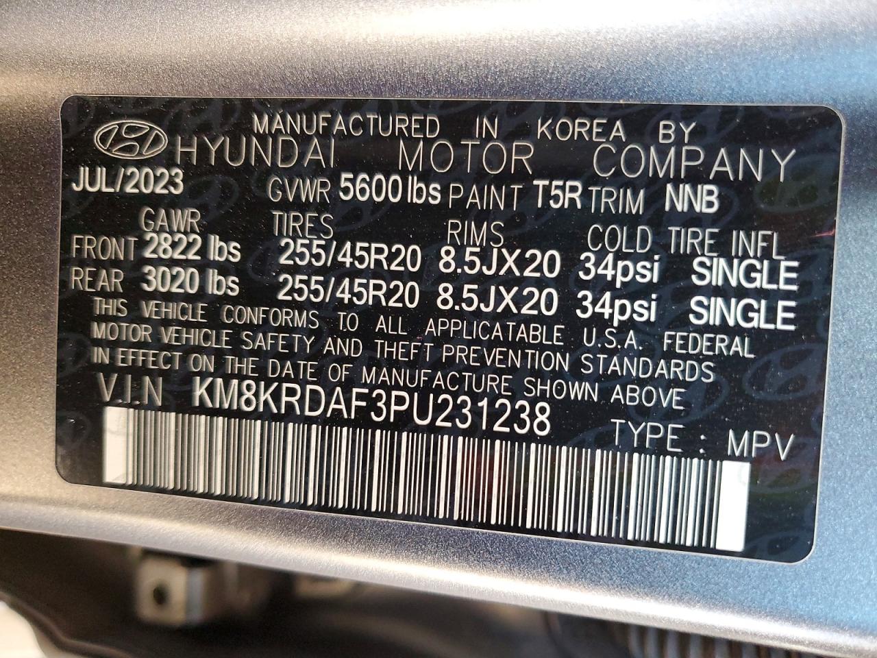 2023 Hyundai Ioniq 5 Limited Gray vin: KM8KRDAF3PU231238