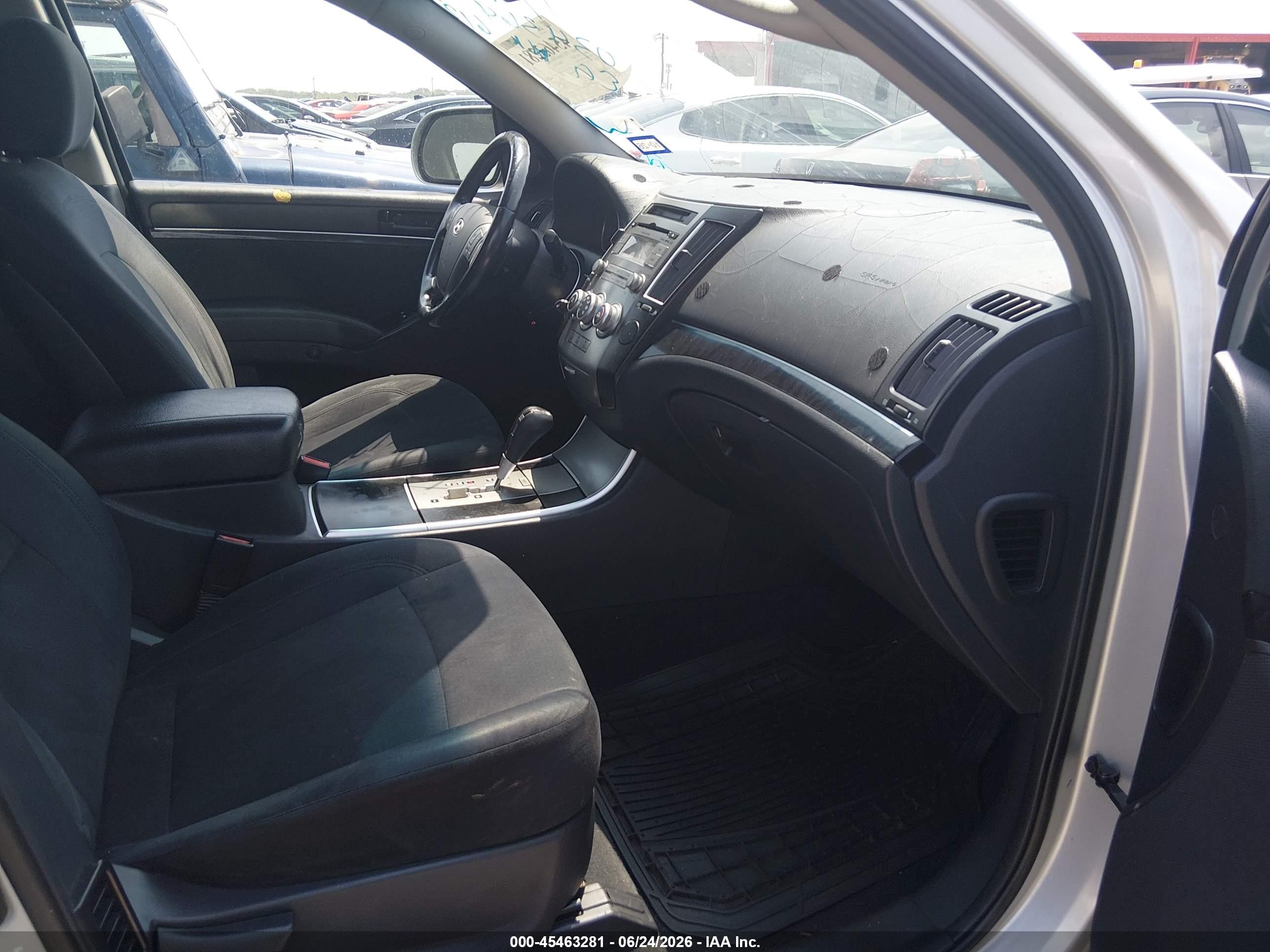 2008 Hyundai Veracruz Gls/limited/se Silver vin: KM8NU13C08U034364