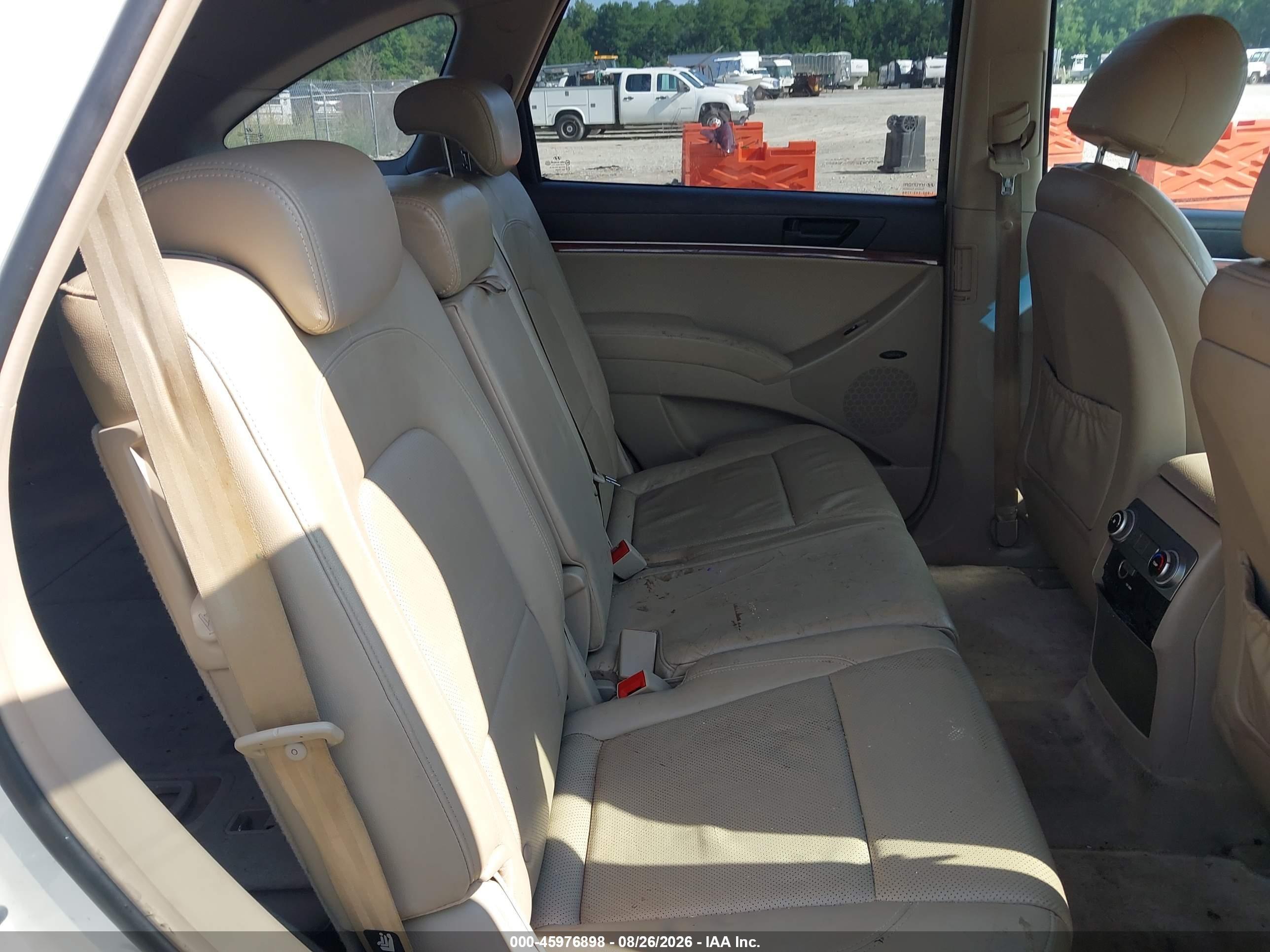 2008 Hyundai Veracruz Gls/limited/se White vin: KM8NU13C08U035949