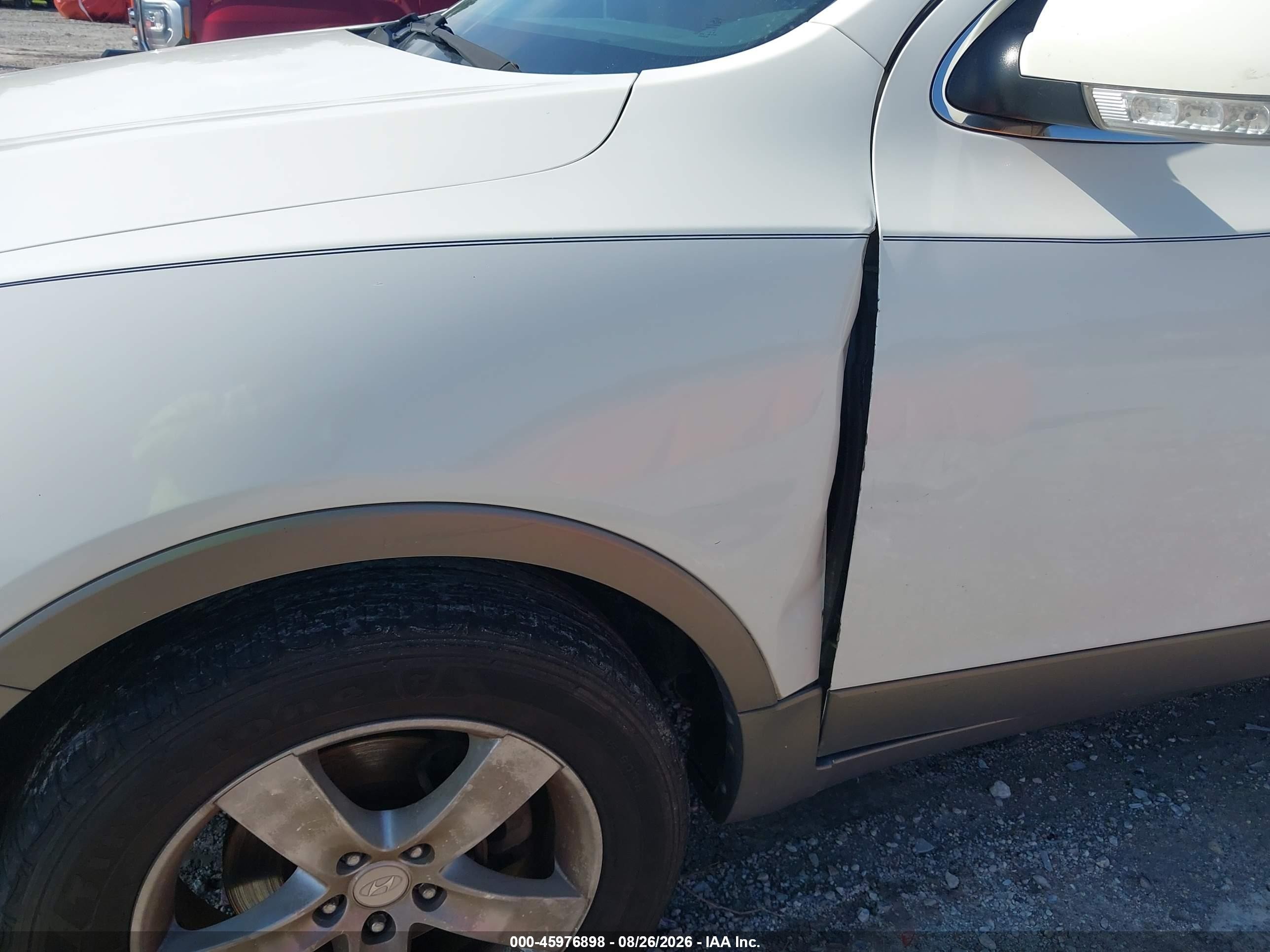 2008 Hyundai Veracruz Gls/limited/se White vin: KM8NU13C08U035949